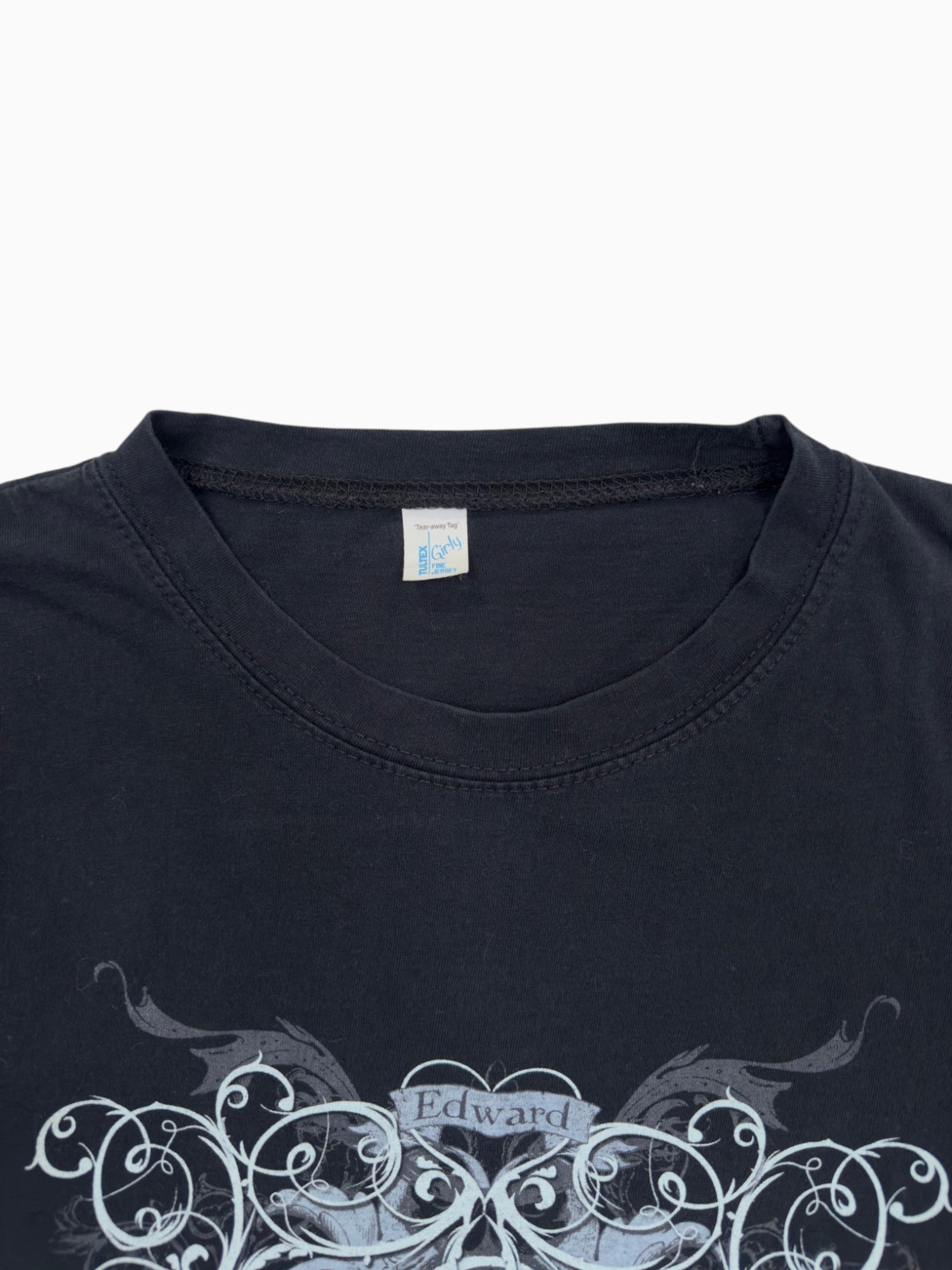 00s Tultex Girly Edward Cullen Twilight Tee