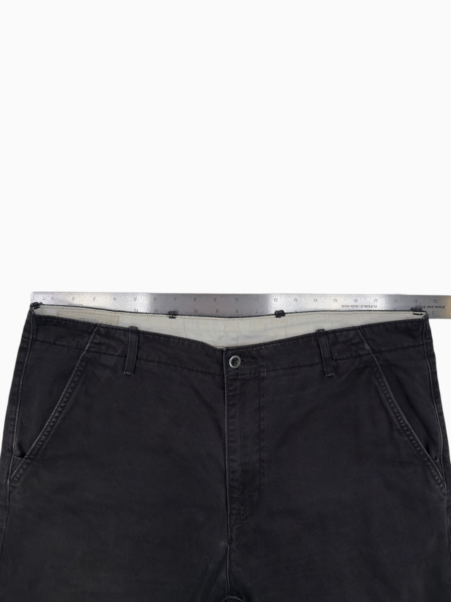 00s Levi's Black Khaki Pants - 38x32