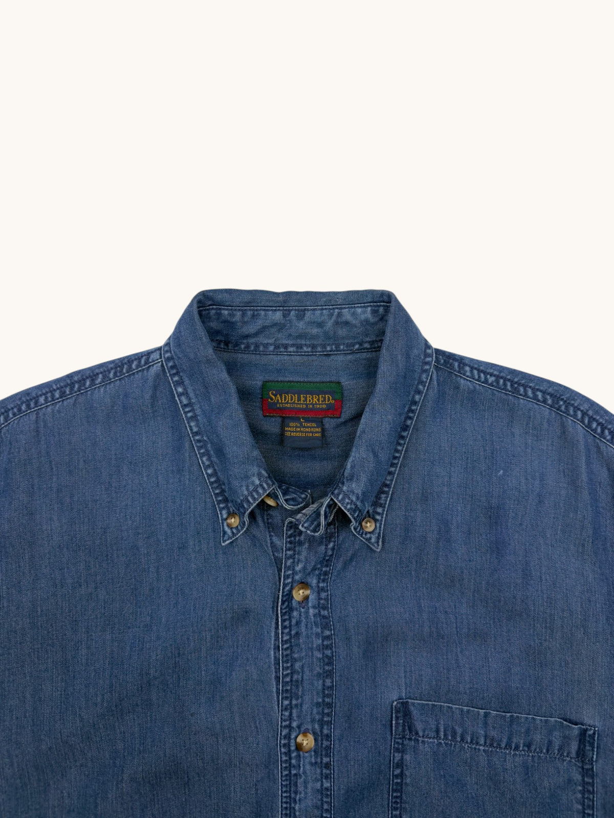 90s Saddlebred Button Up - L