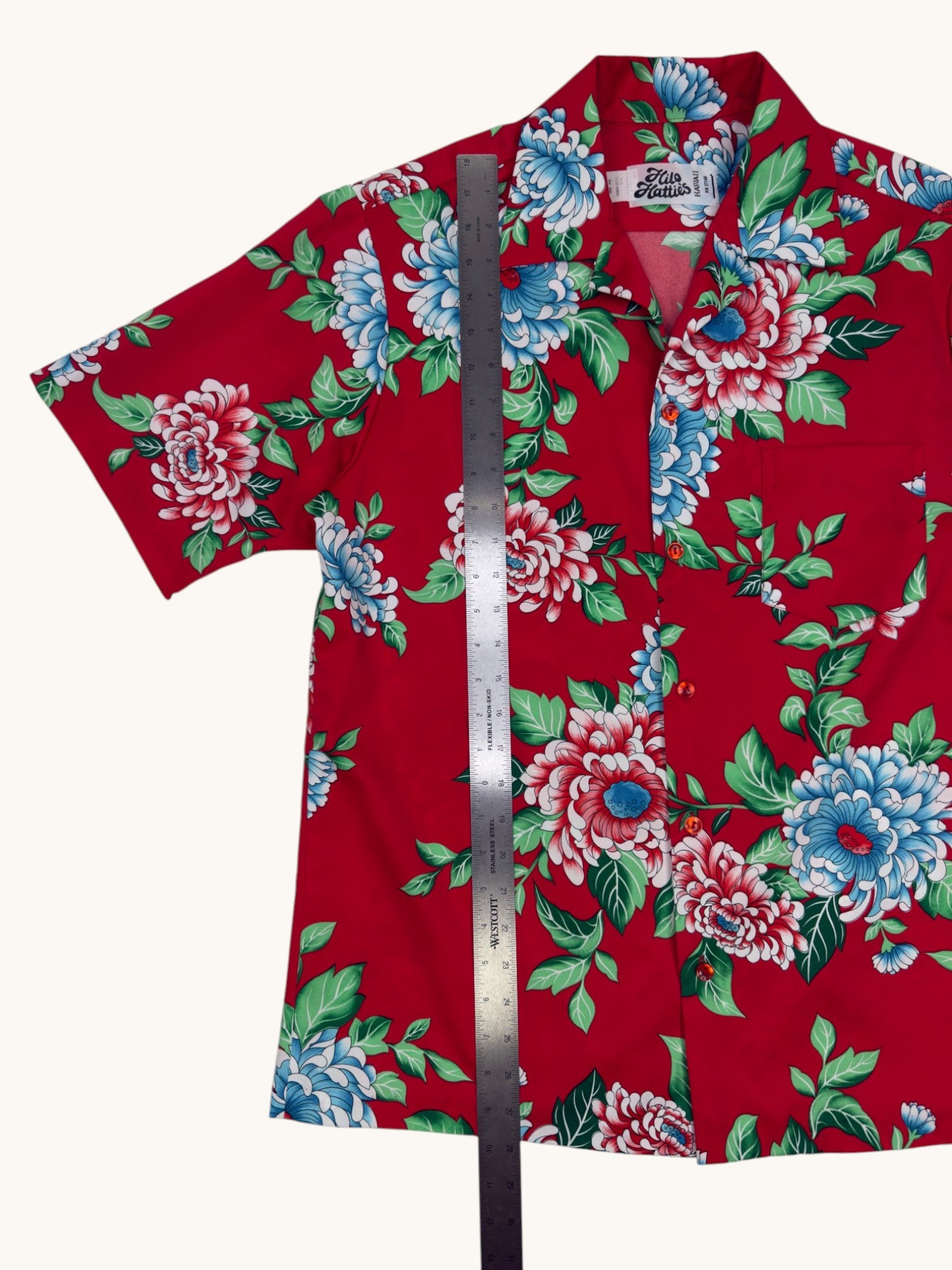 70s Hilo Hattie's Hawaiian Button Up - L