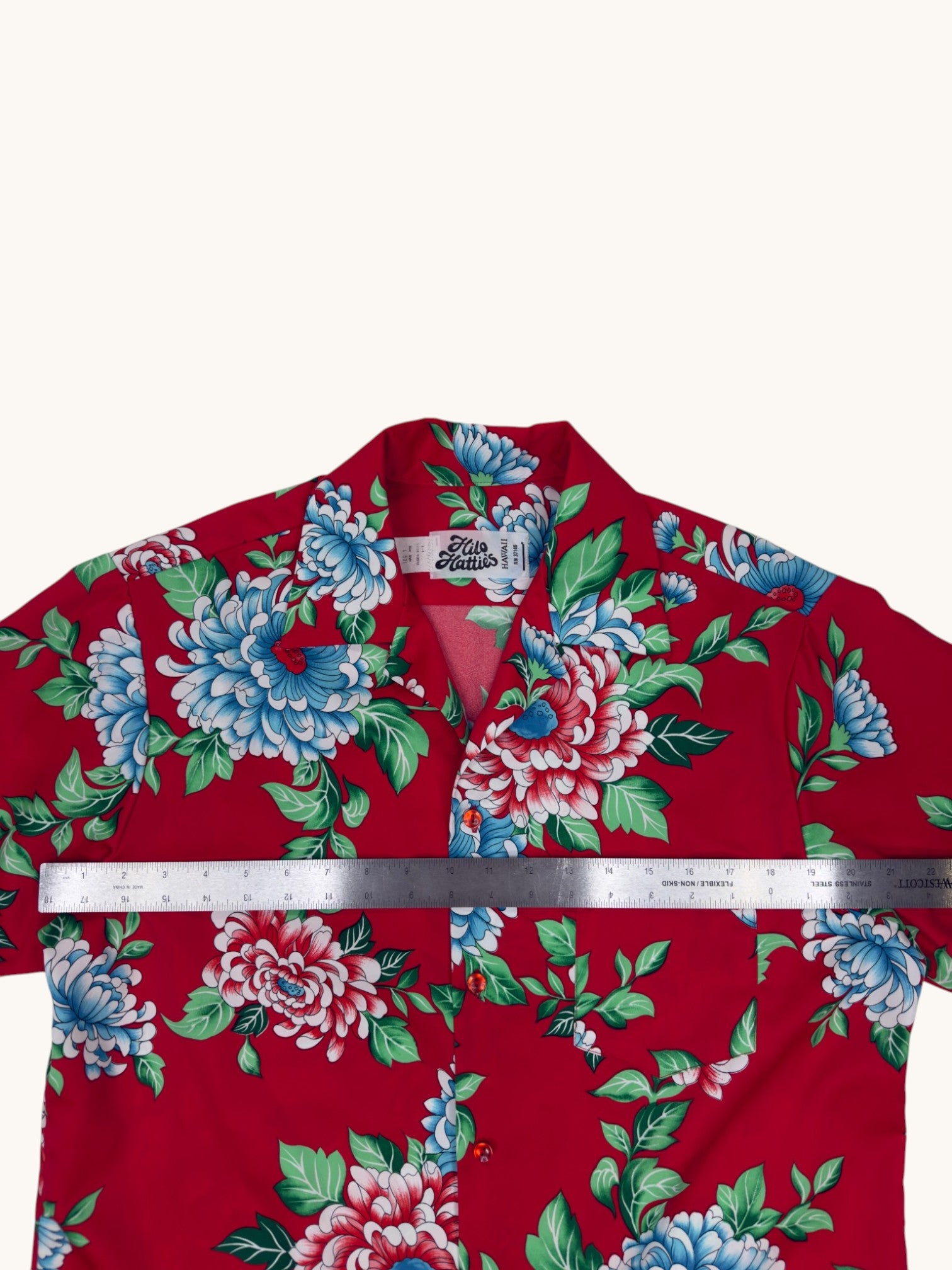 70s Hilo Hattie's Hawaiian Button Up - L