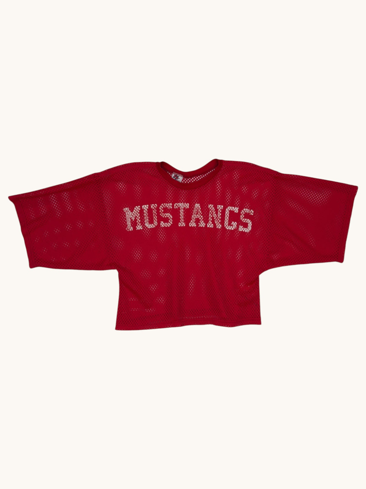 70s Fab Knit Mustangs Jersey - L