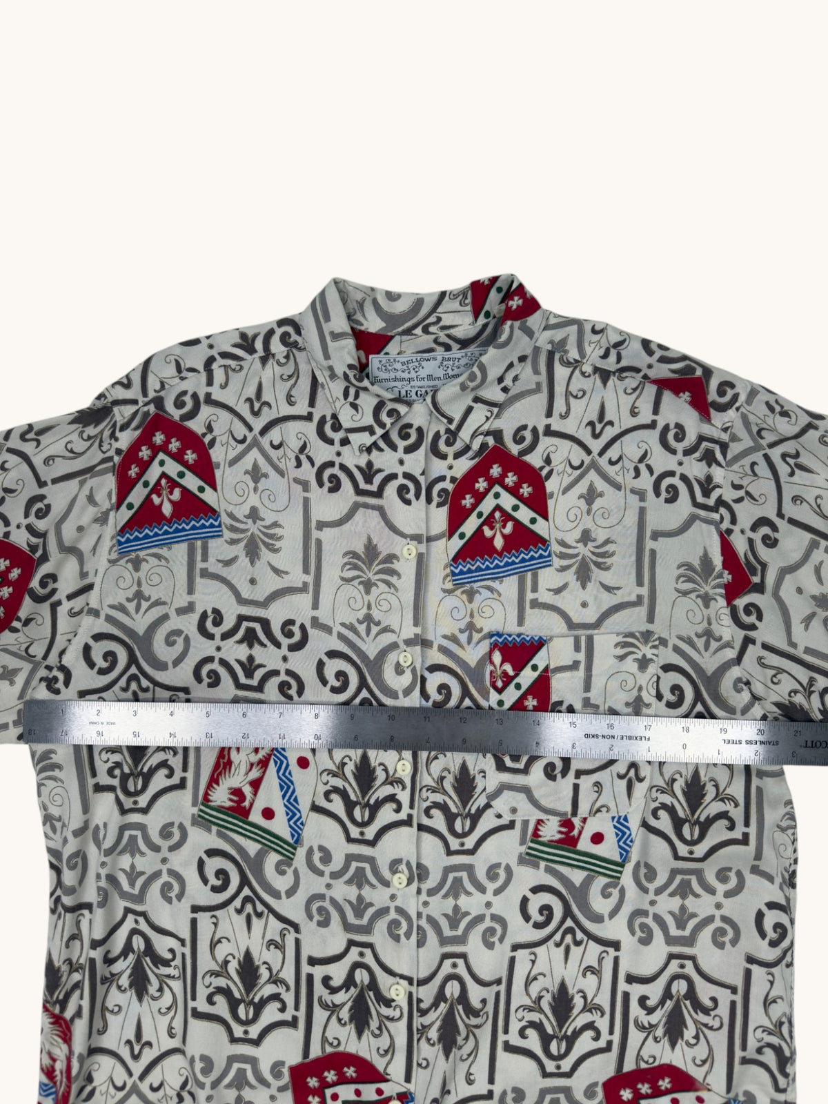 80s Le Garage Button Up