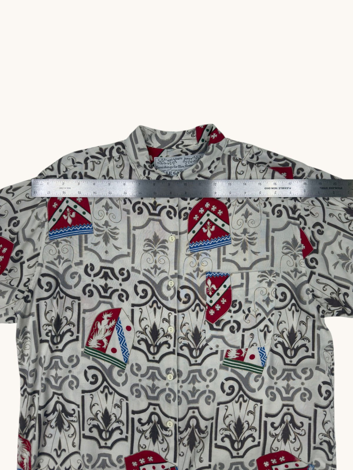 80s Le Garage Button Up