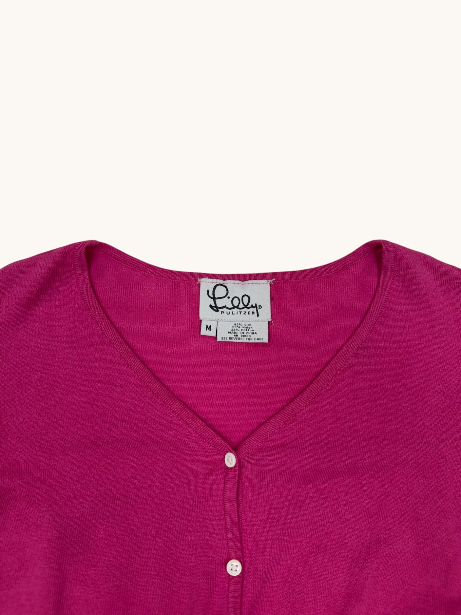 00s Lilly Pulitzer Cardigan - M