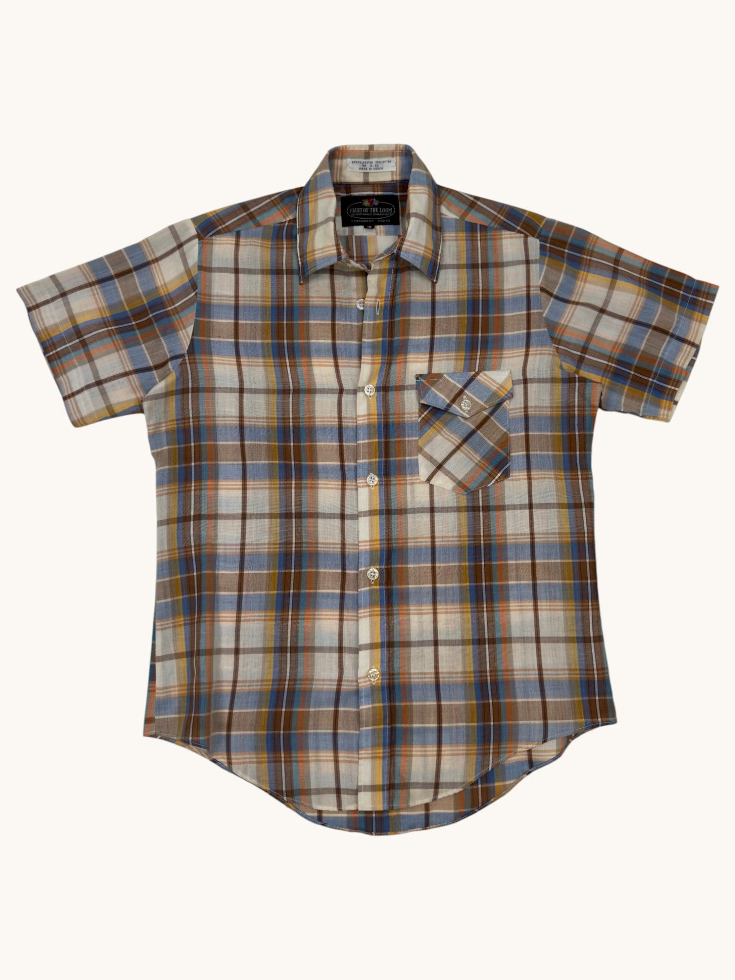 80s Fruit of the Loom Button Up - 16