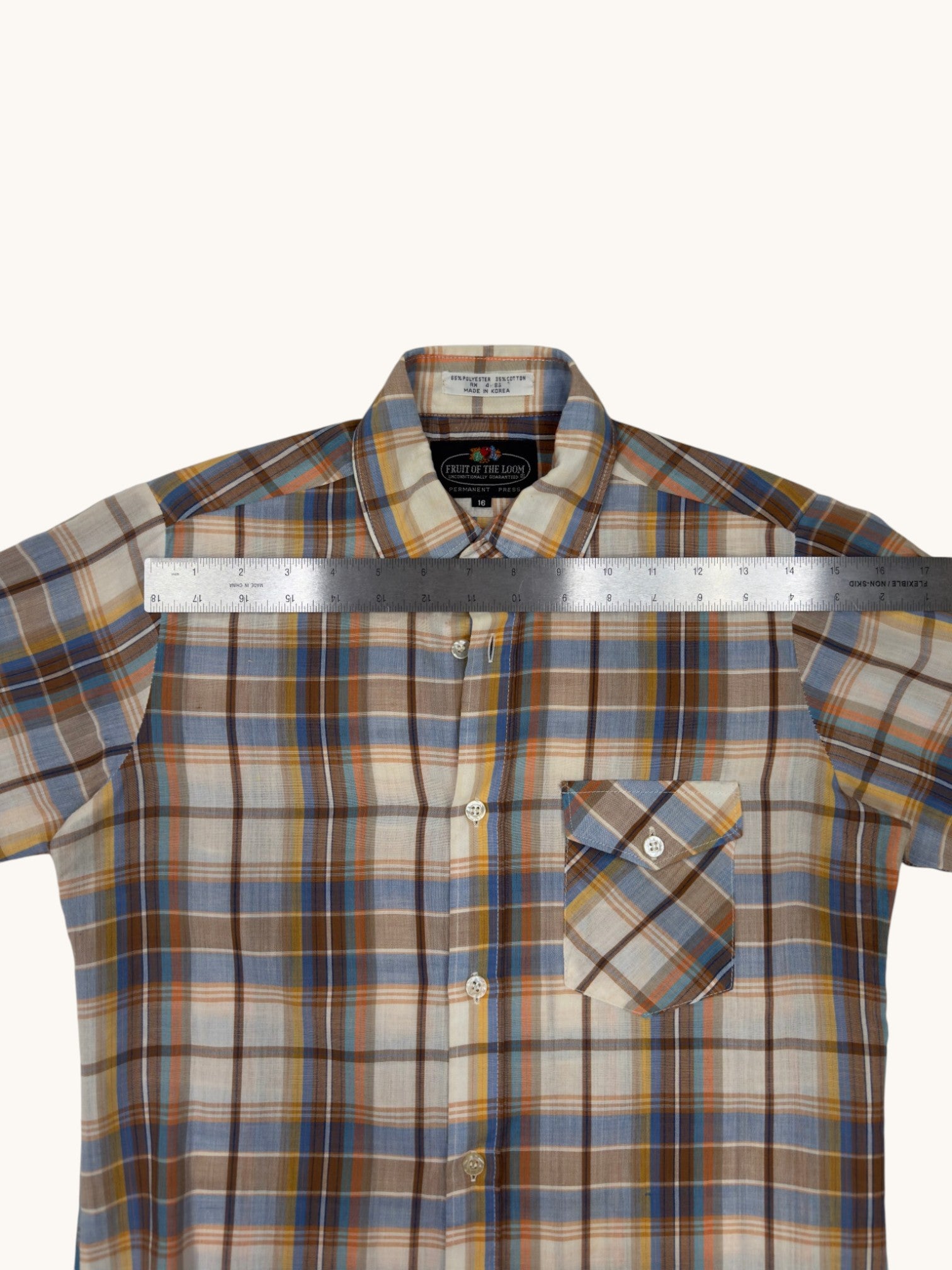 80s Fruit of the Loom Button Up - 16