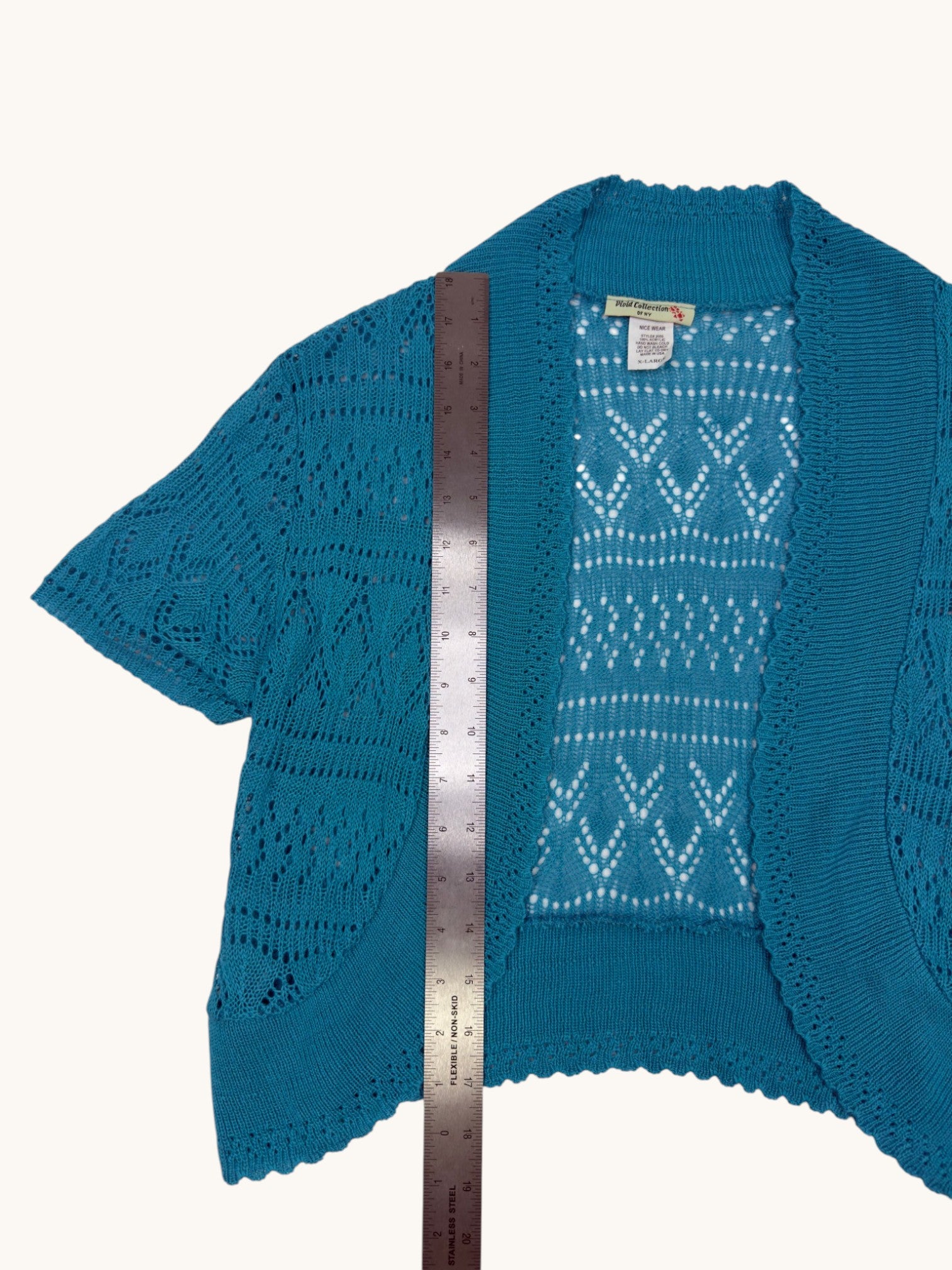 00s Vivid Collection of NY Cardigan - XL