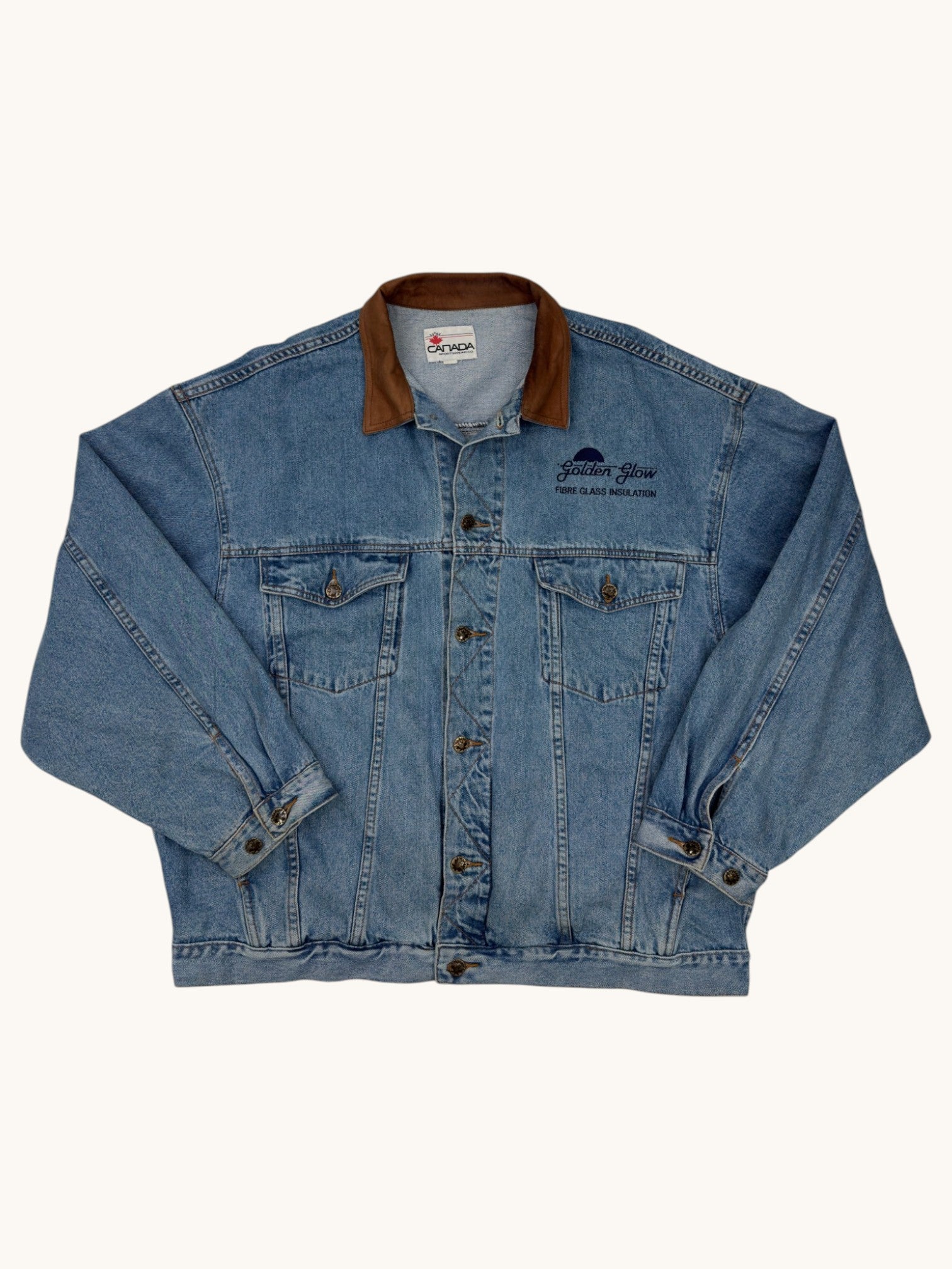 90s Canada Sportswear Co Denim Jacket - 2XL