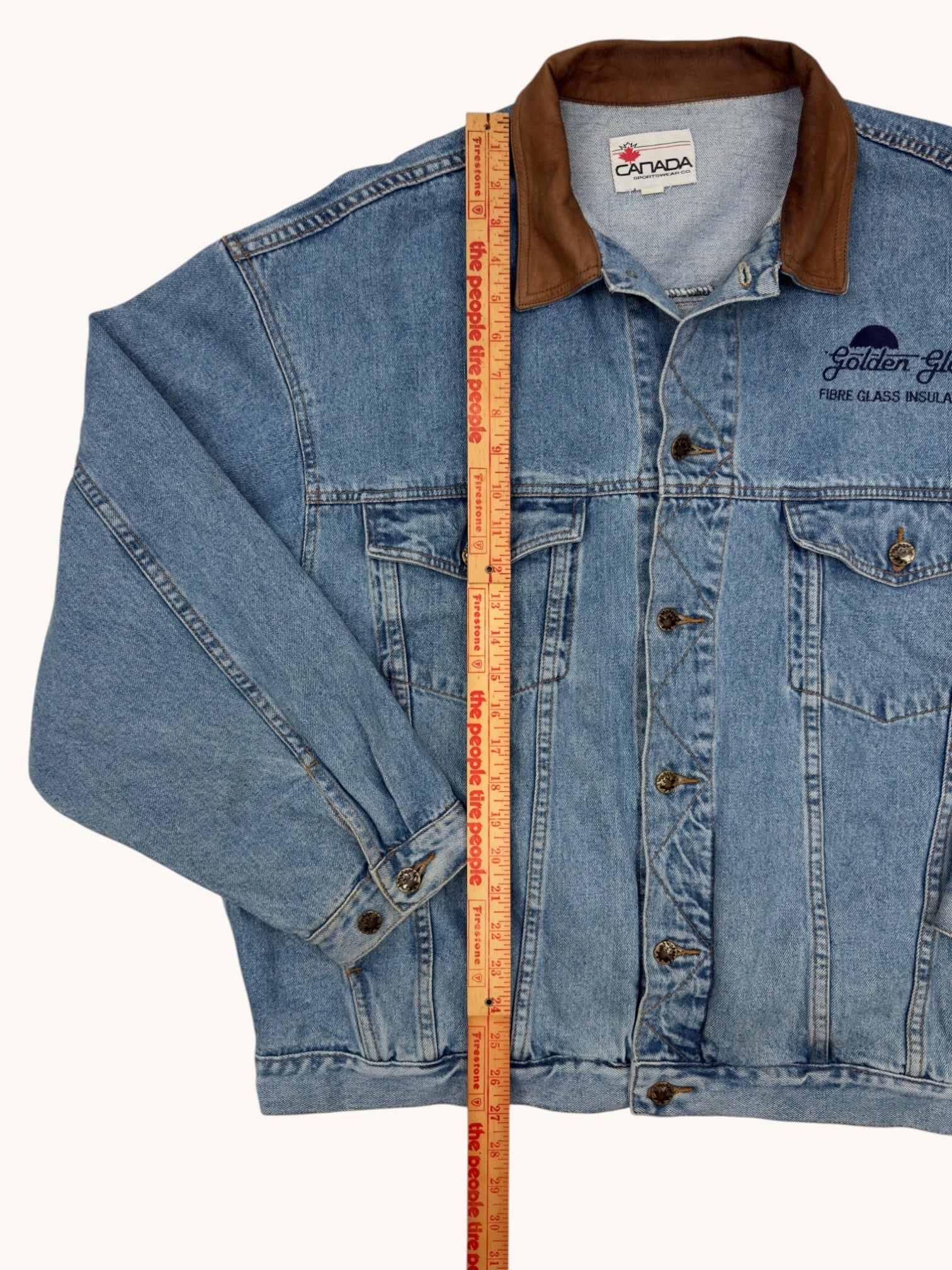 90s Canada Sportswear Co Denim Jacket - 2XL