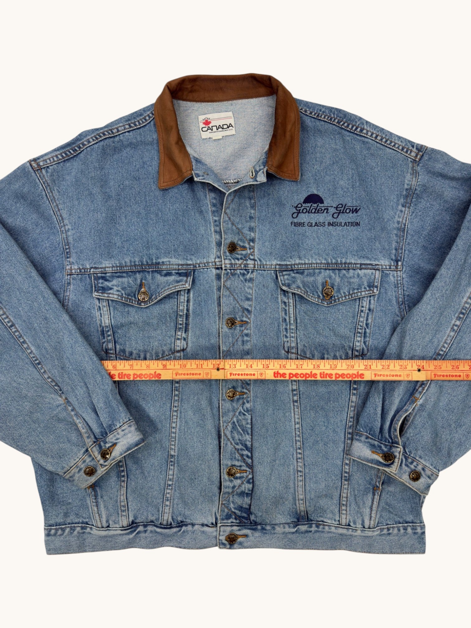 90s Canada Sportswear Co Denim Jacket - 2XL