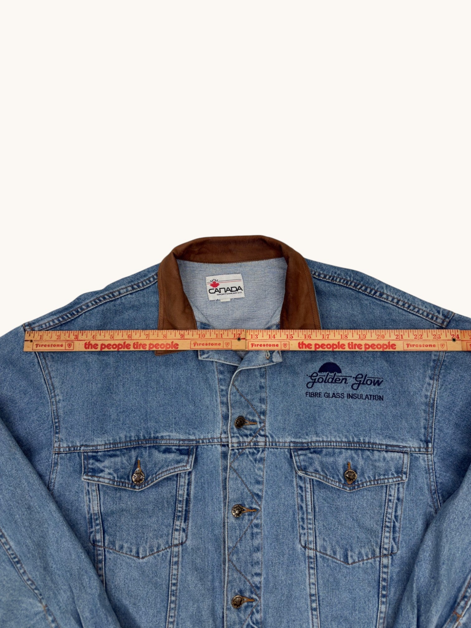 90s Canada Sportswear Co Denim Jacket - 2XL