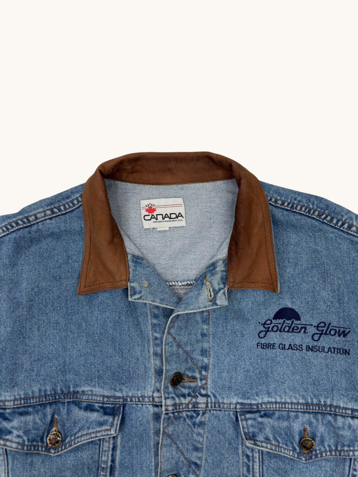 90s Canada Sportswear Co Denim Jacket - 2XL