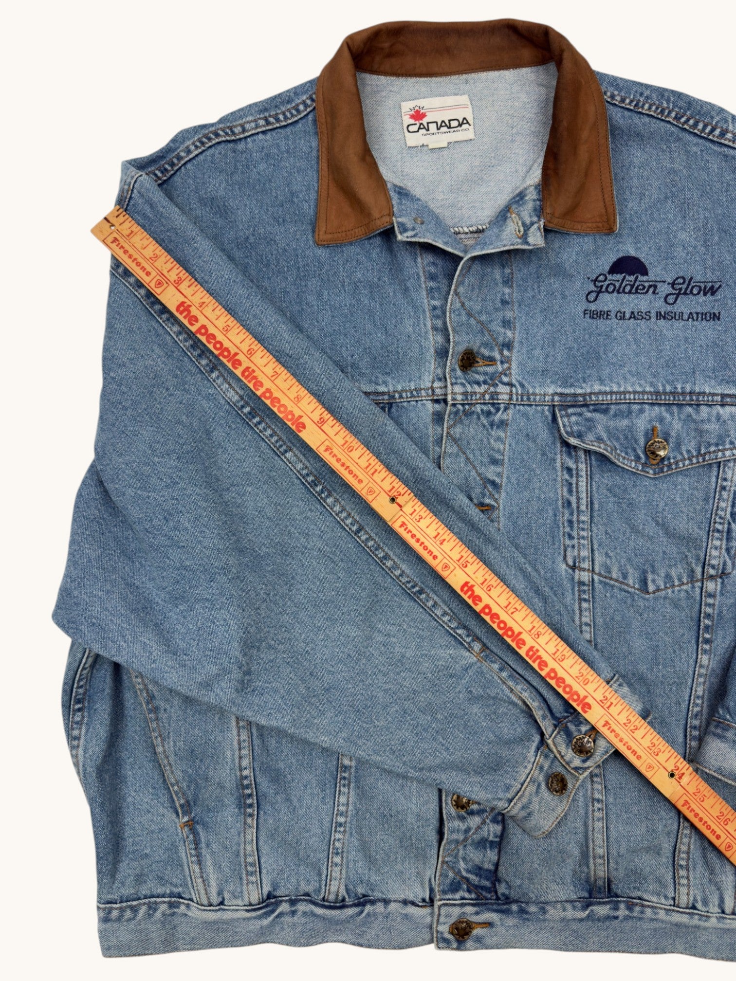 90s Canada Sportswear Co Denim Jacket - 2XL