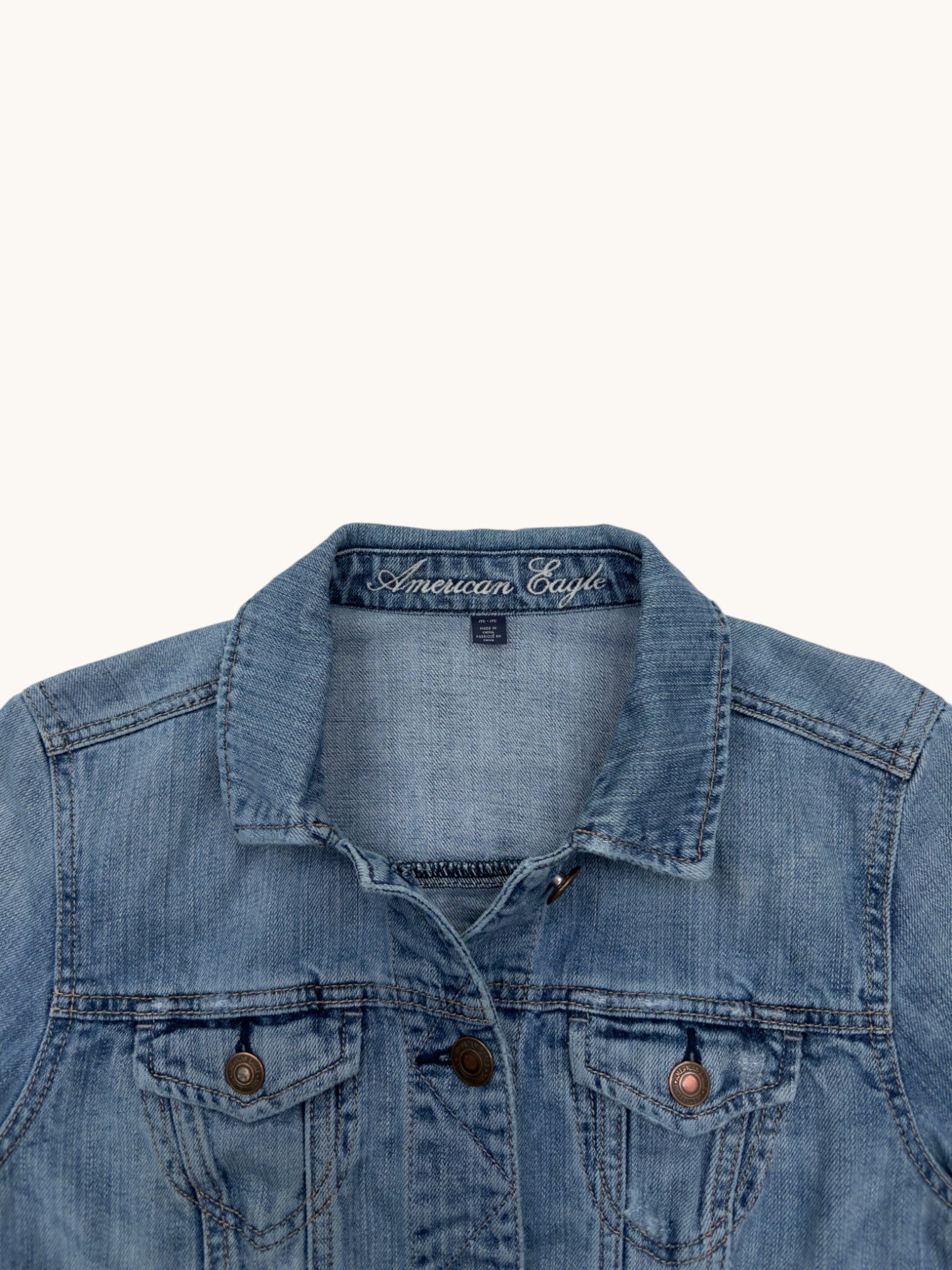 2010s American Eagle Denim Jacket - M