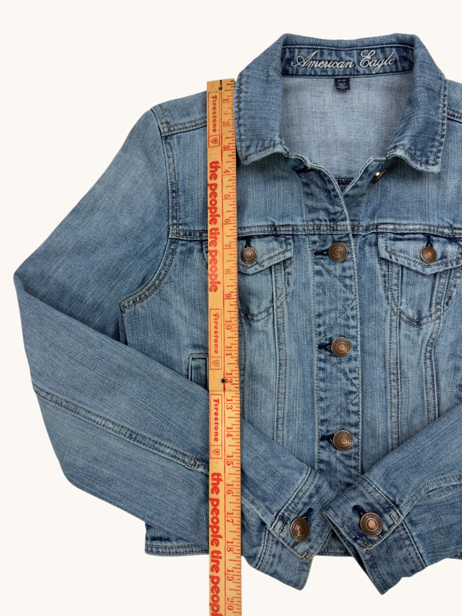 2010s American Eagle Denim Jacket - M