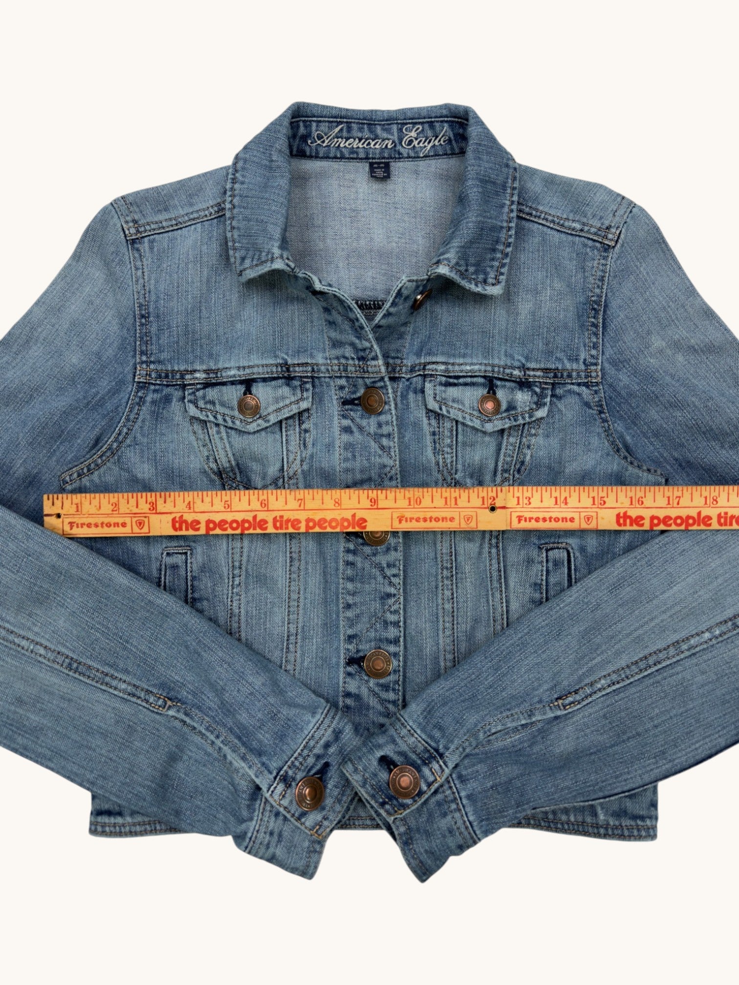 2010s American Eagle Denim Jacket - M