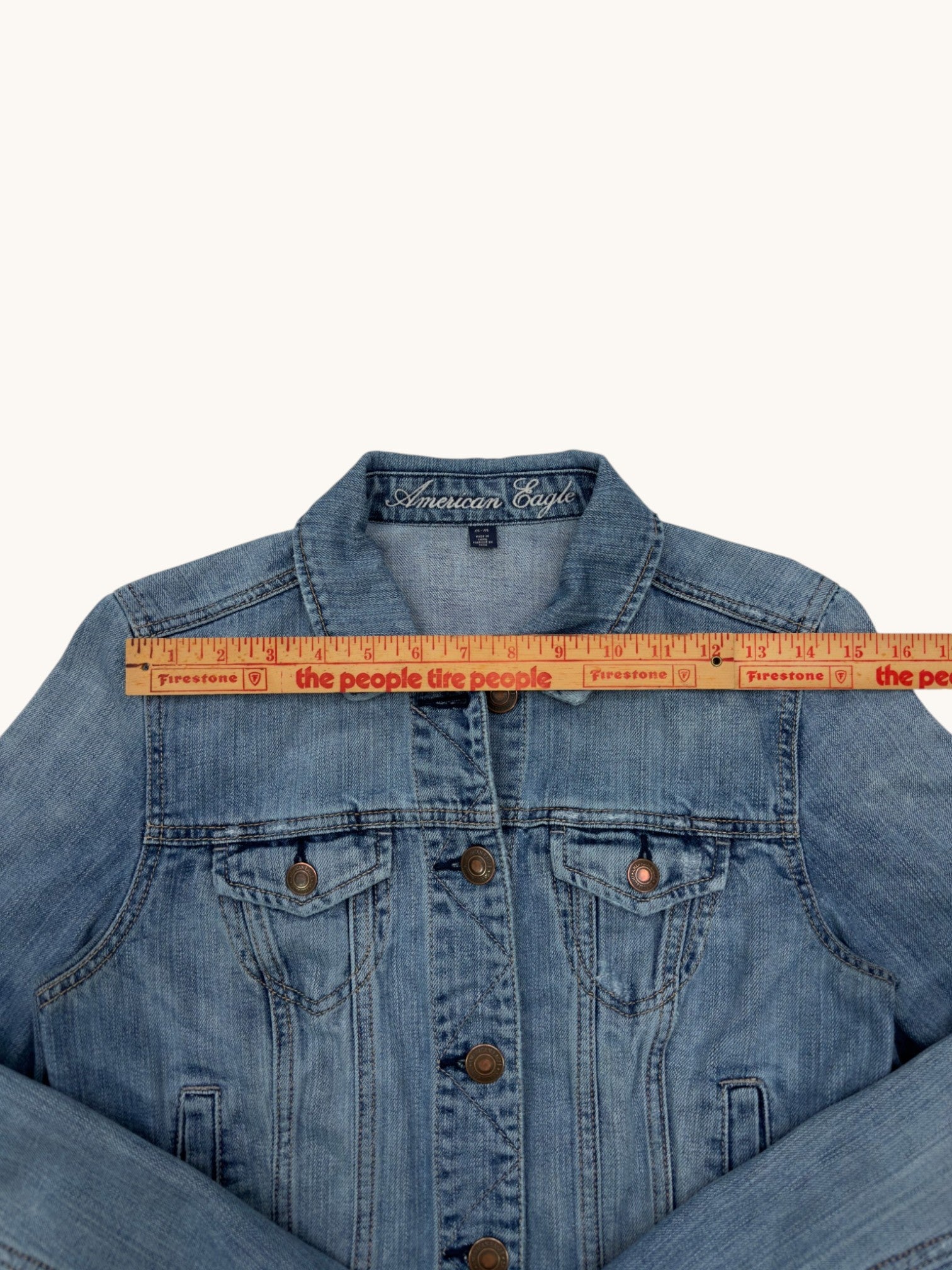 2010s American Eagle Denim Jacket - M