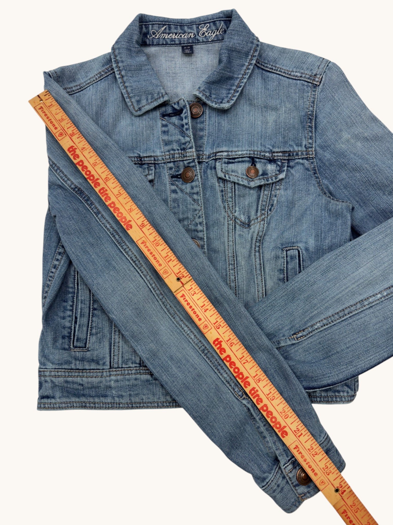 2010s American Eagle Denim Jacket - M