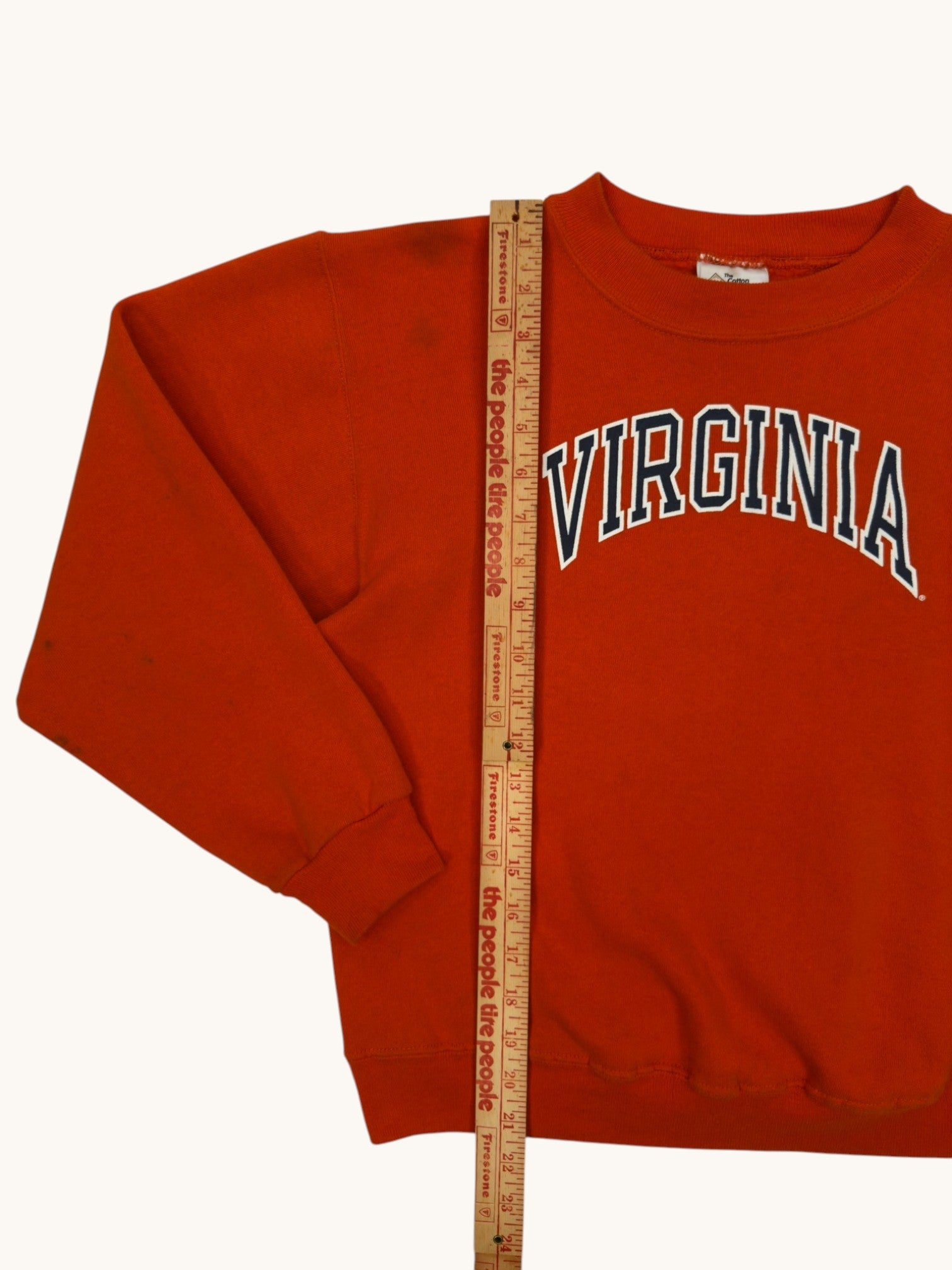 00s The Cotton Exchange Virginia Crewneck - L