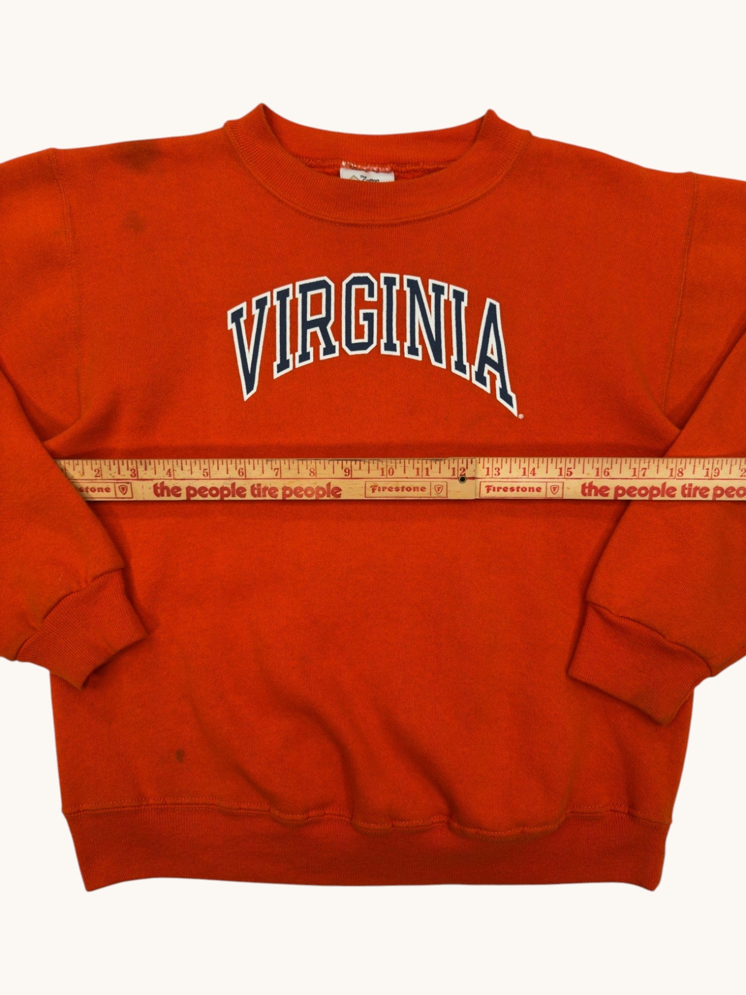 00s The Cotton Exchange Virginia Crewneck - L