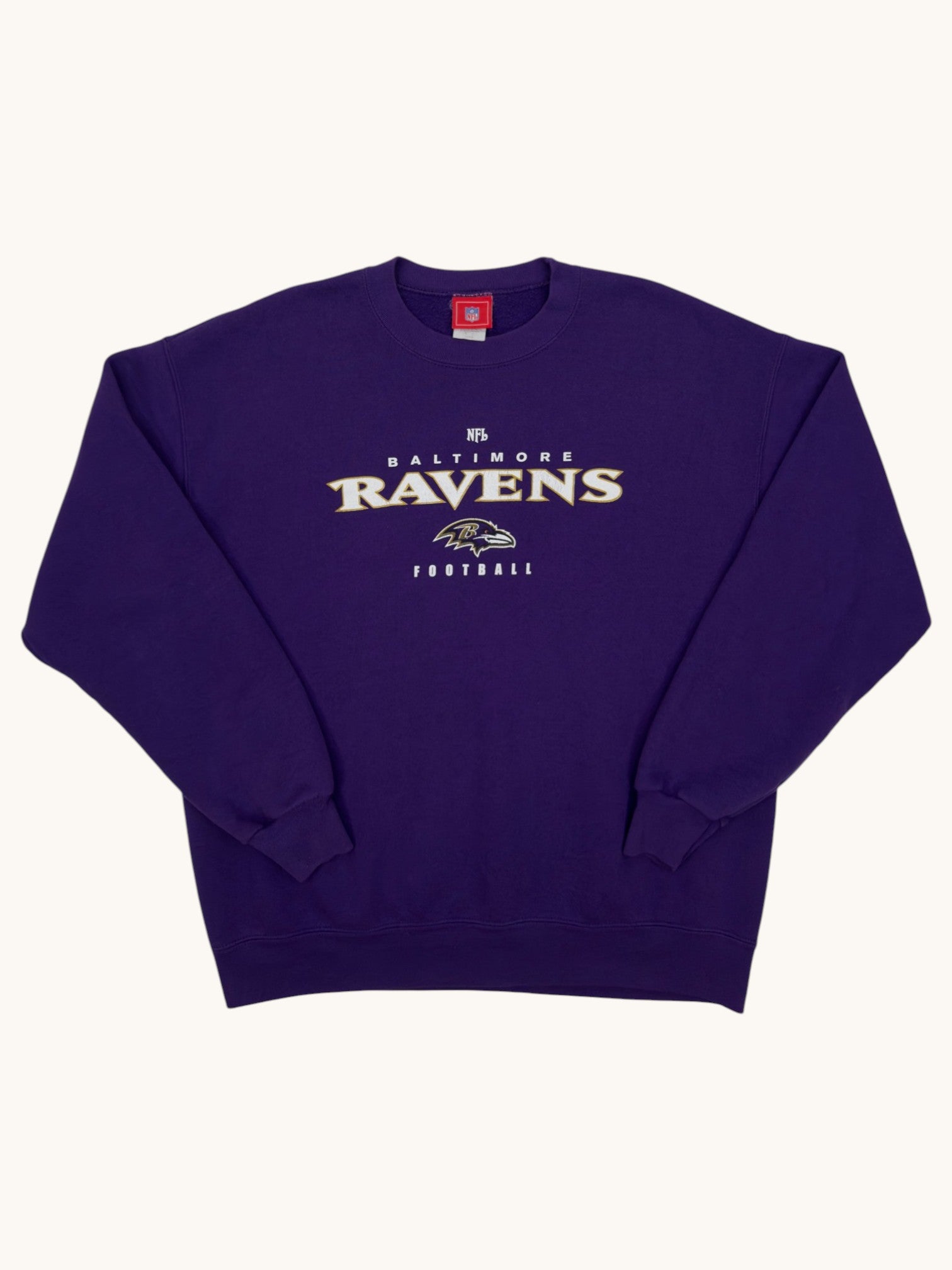 00s NFL Ravens Crewneck - L