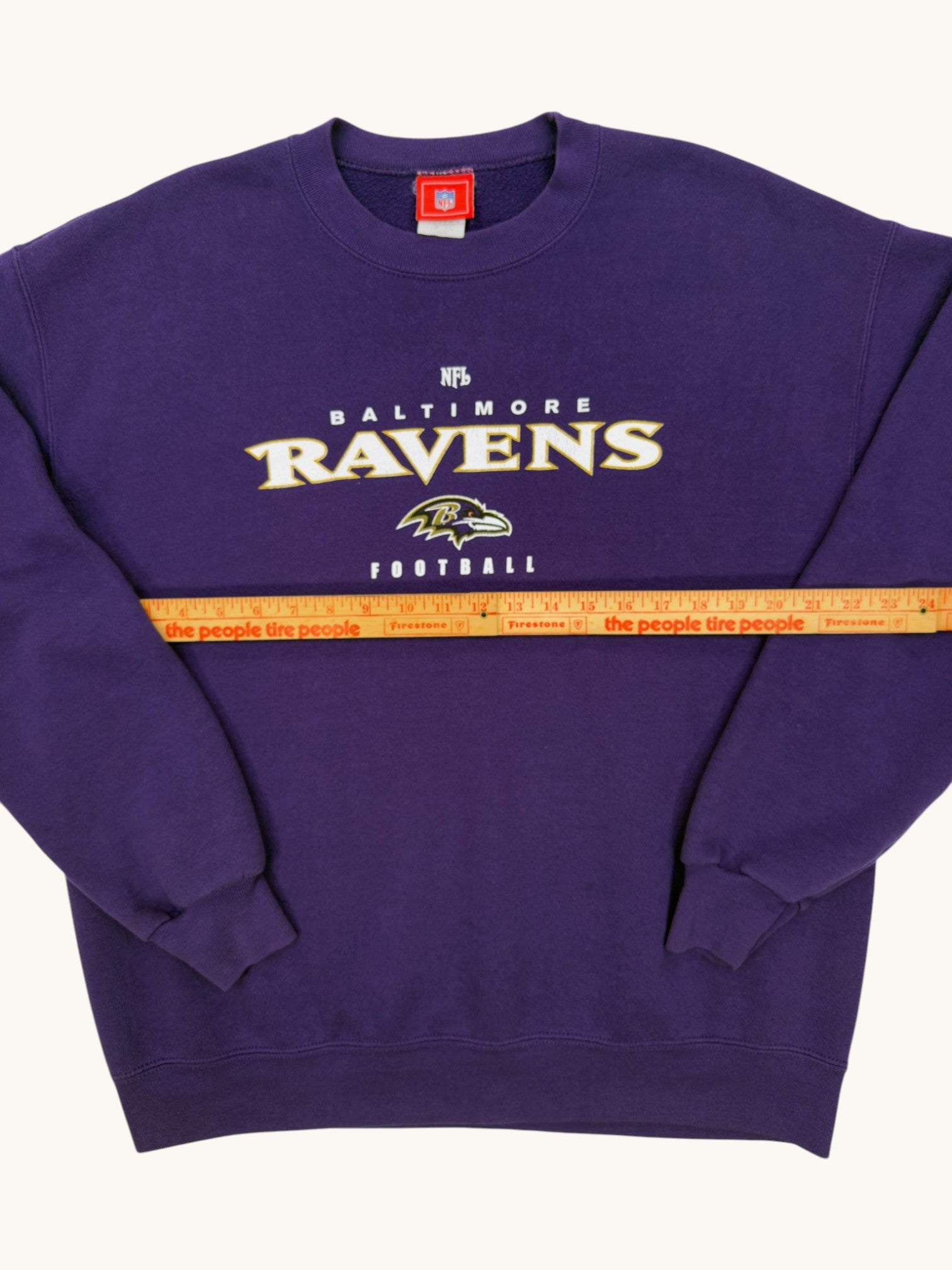 00s NFL Ravens Crewneck - L