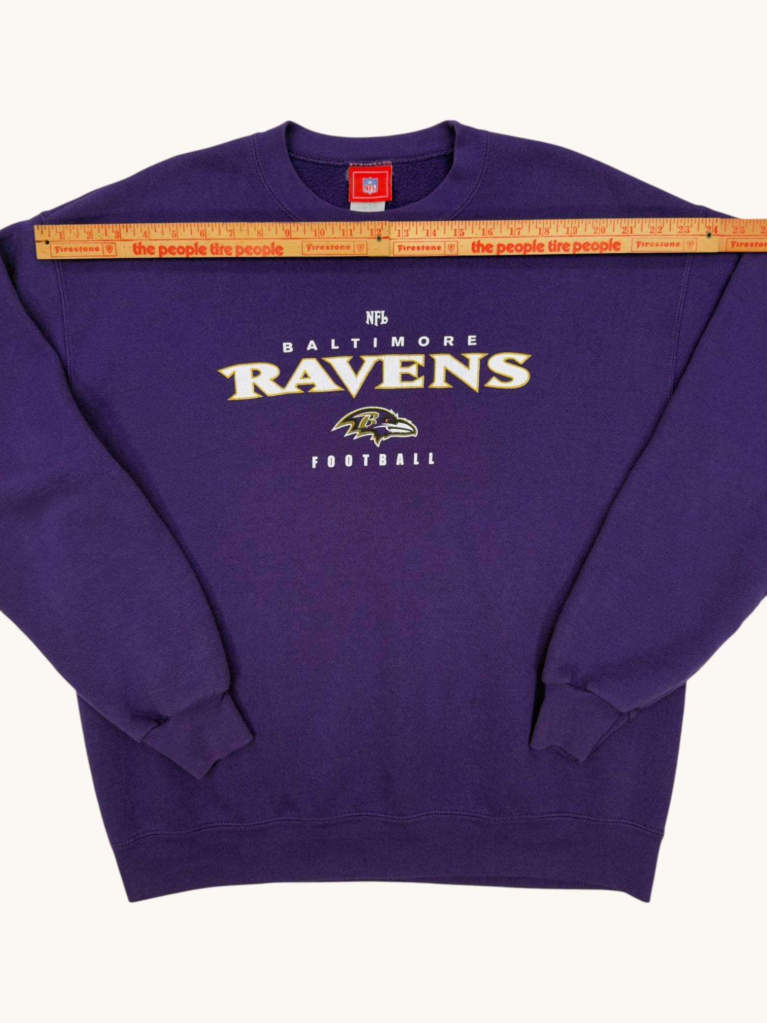 00s NFL Ravens Crewneck - L