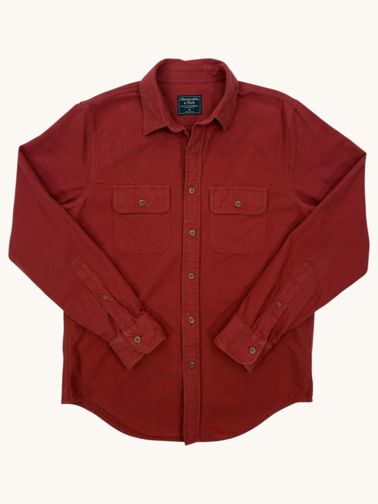 2010s Abercrombie & Fitch Button Up - M