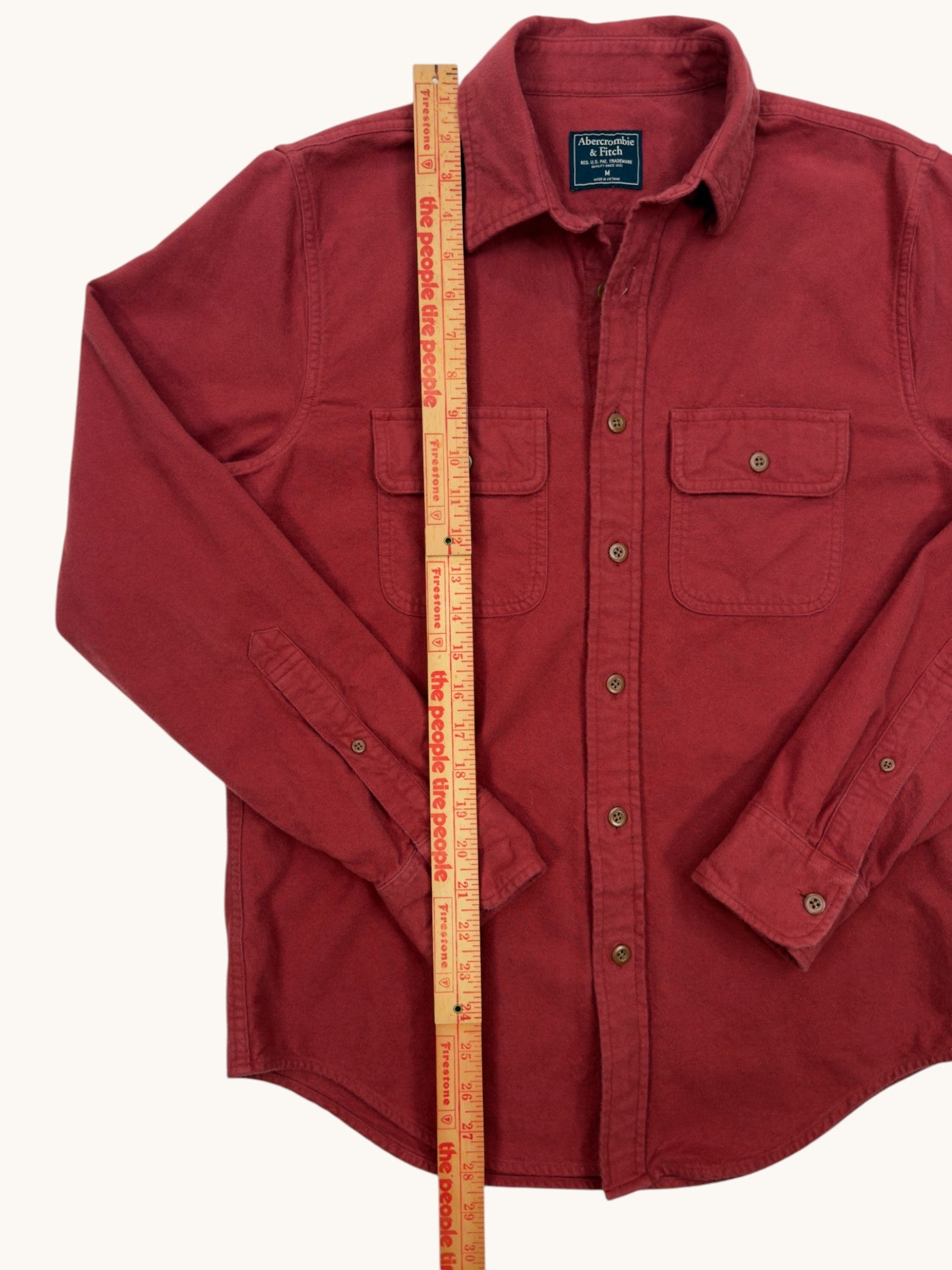 2010s Abercrombie & Fitch Button Up - M