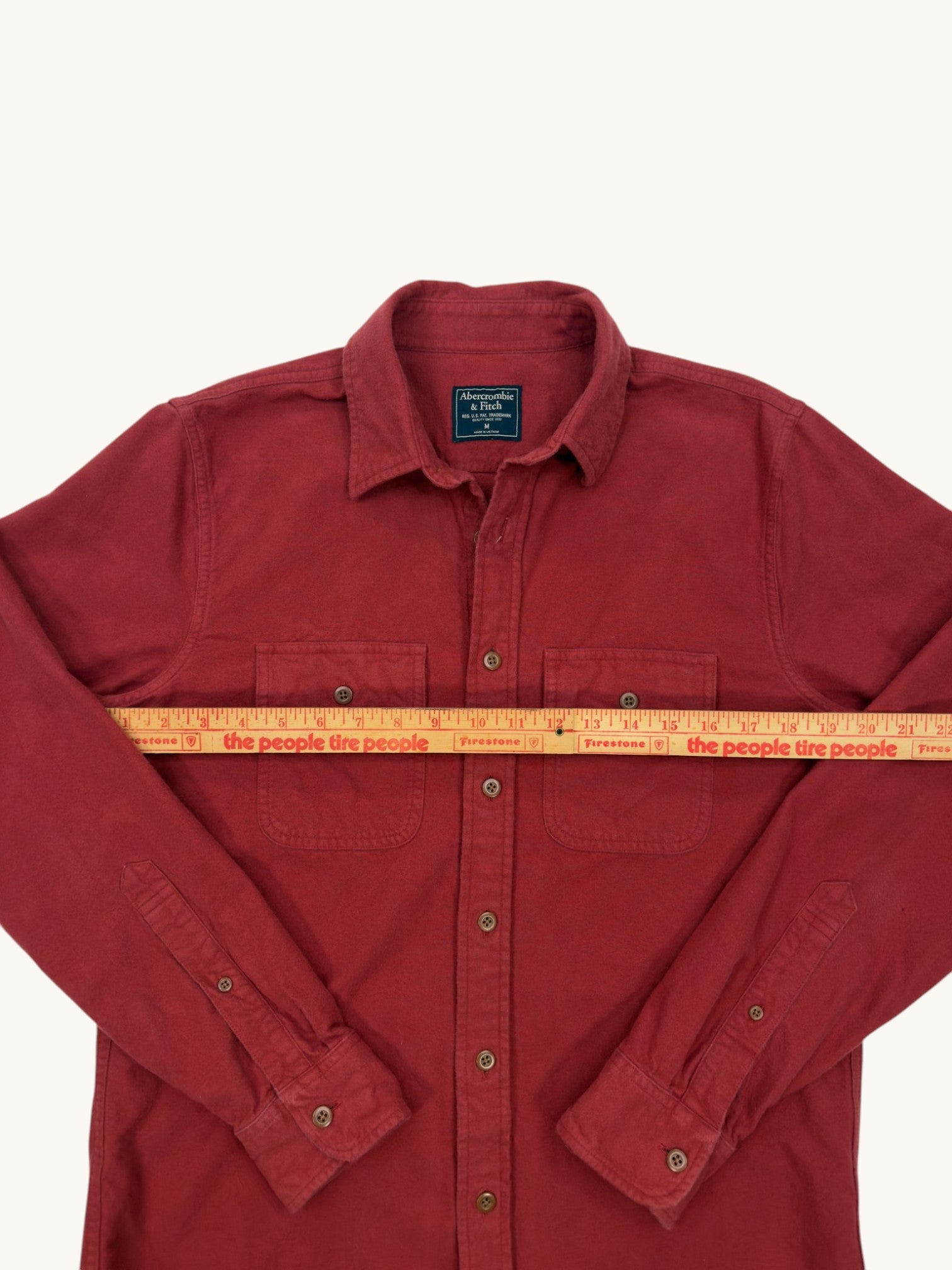 2010s Abercrombie & Fitch Button Up - M