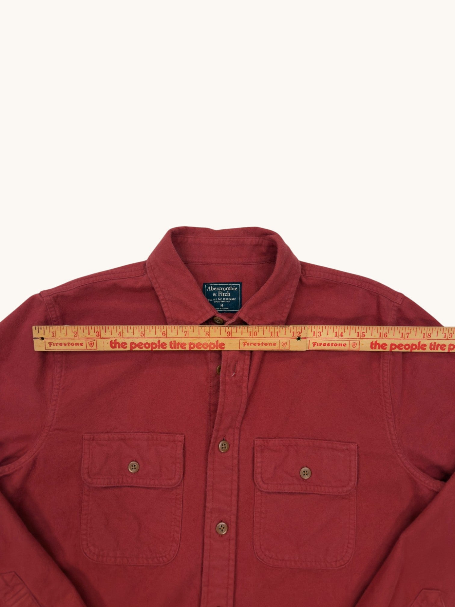2010s Abercrombie & Fitch Button Up - M