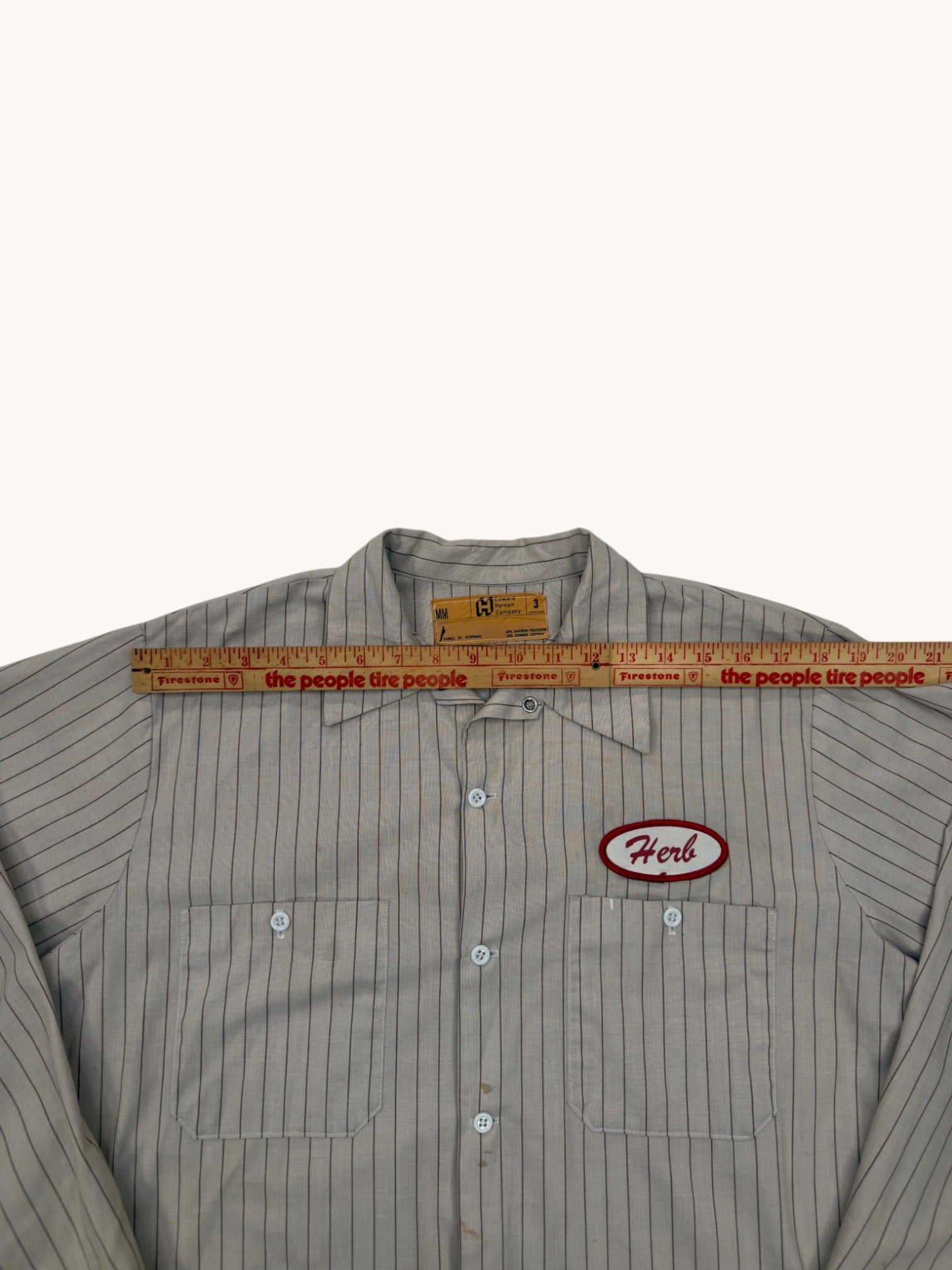 60s Edward Hyman Company Herb Button Up - M