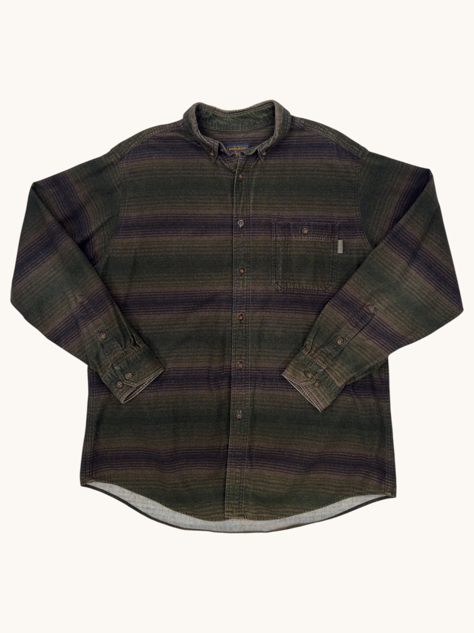 90s Woolrich Button Up - XL