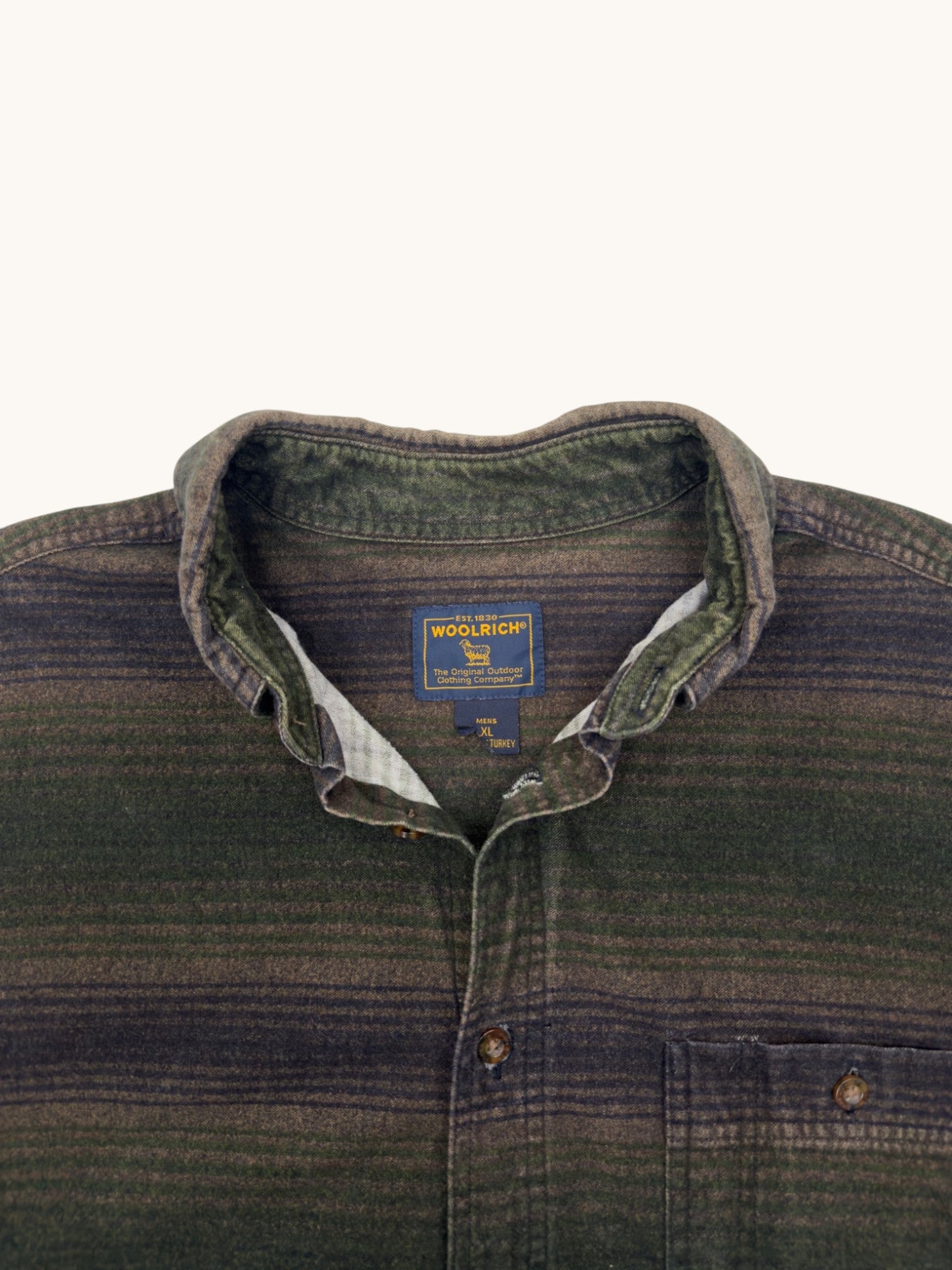 90s Woolrich Button Up - XL