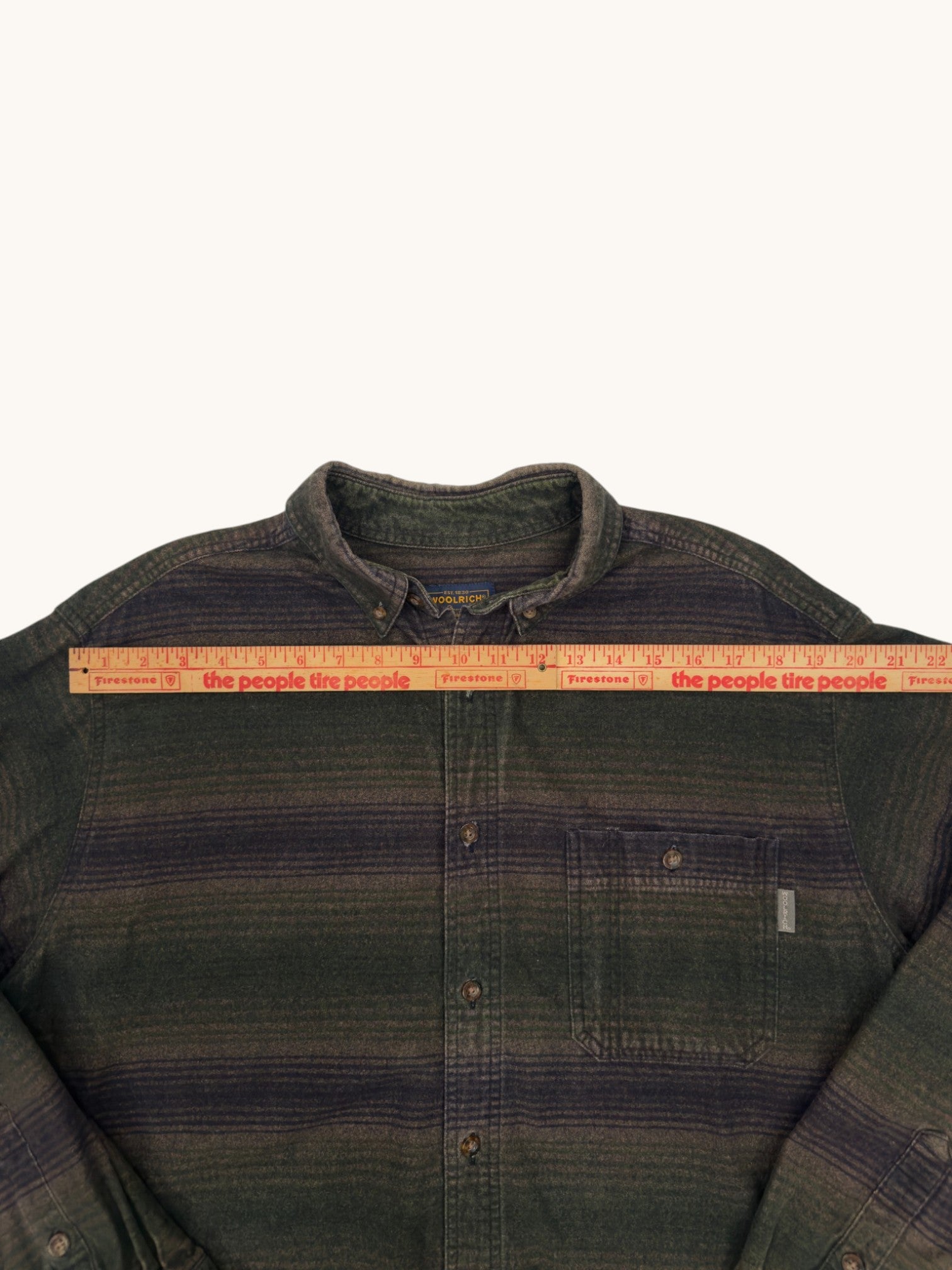90s Woolrich Button Up - XL