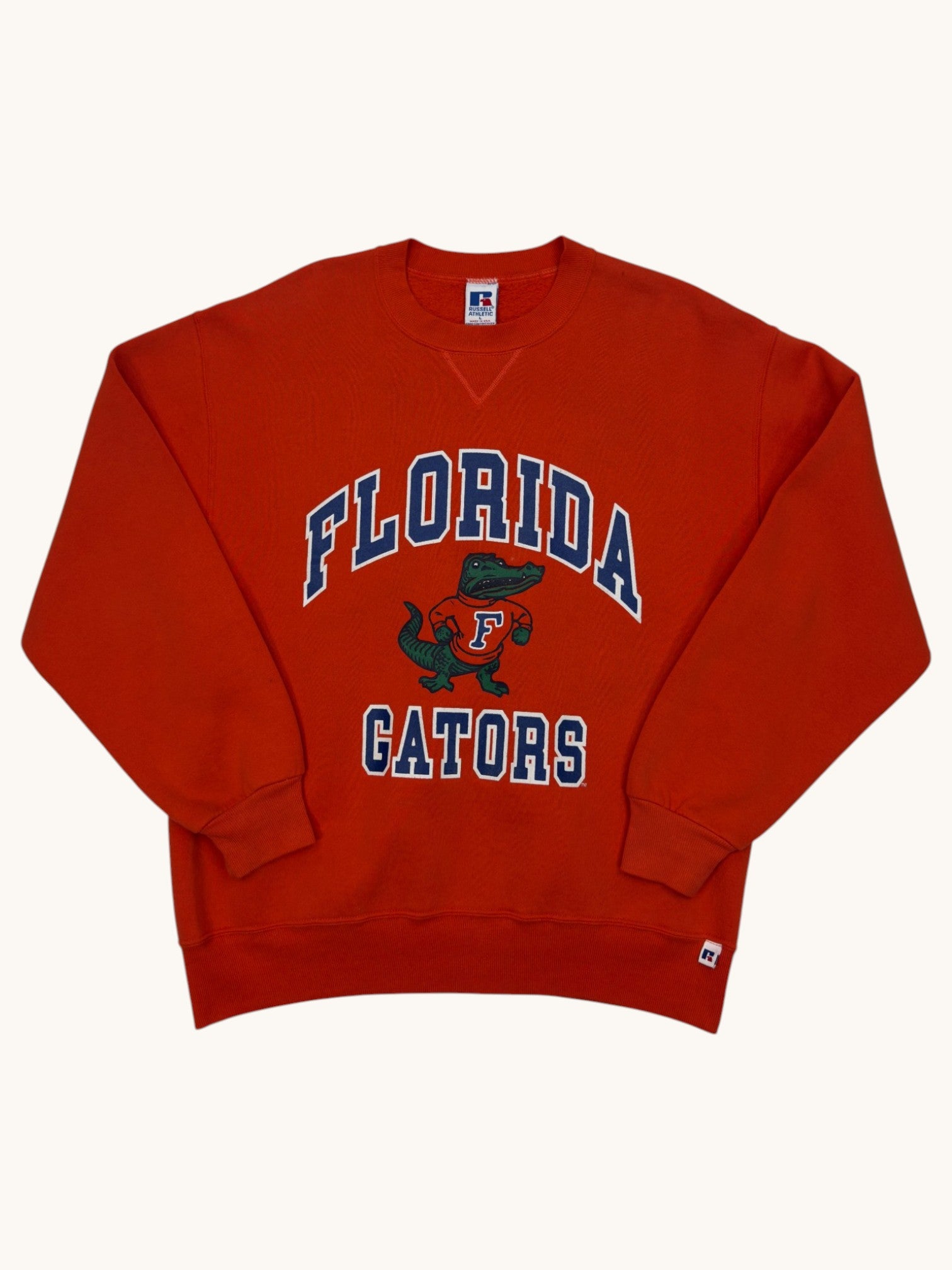 90s Russell Athletic Florida Gators Crewneck - L