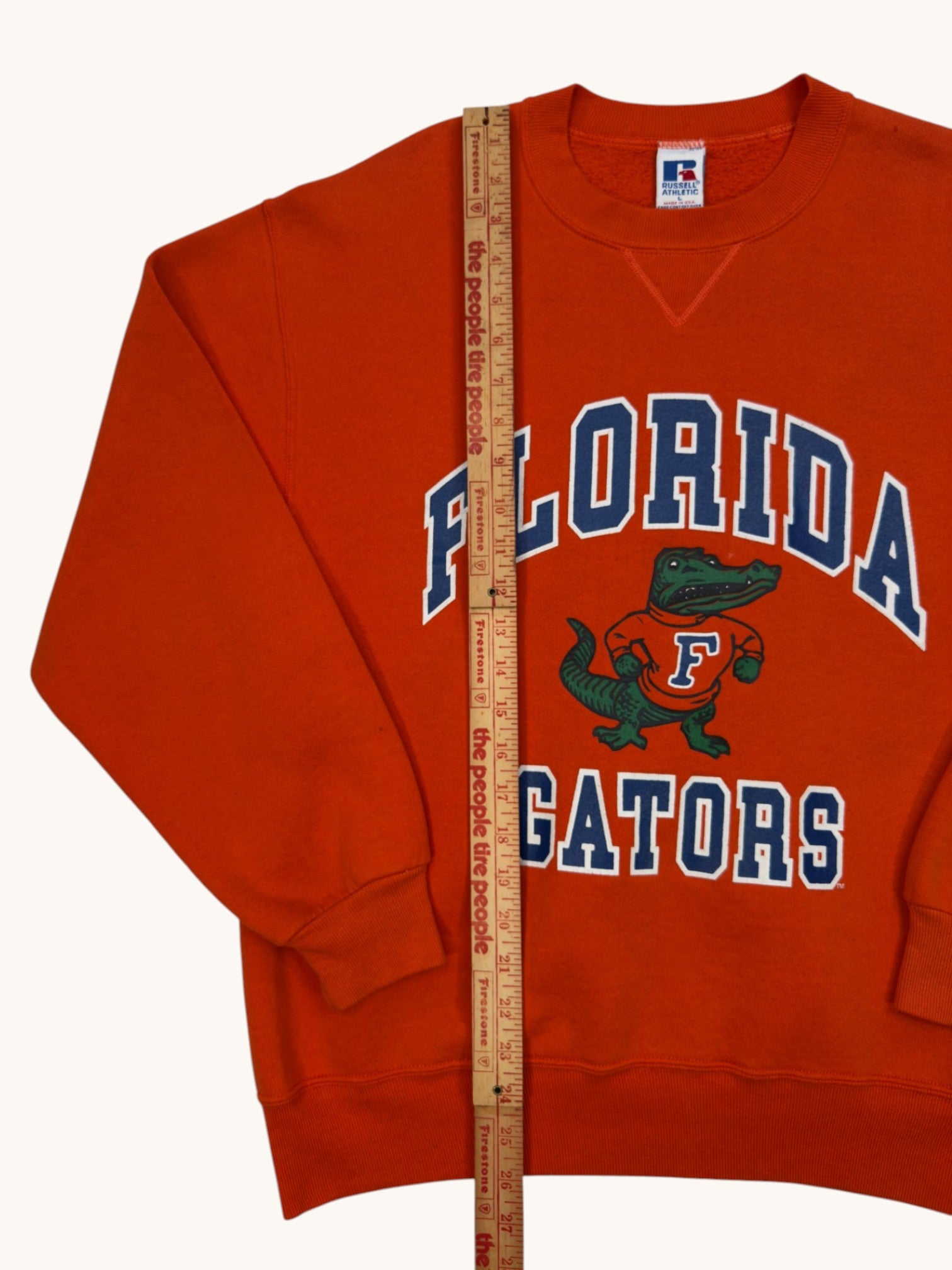 90s Russell Athletic Florida Gators Crewneck - L