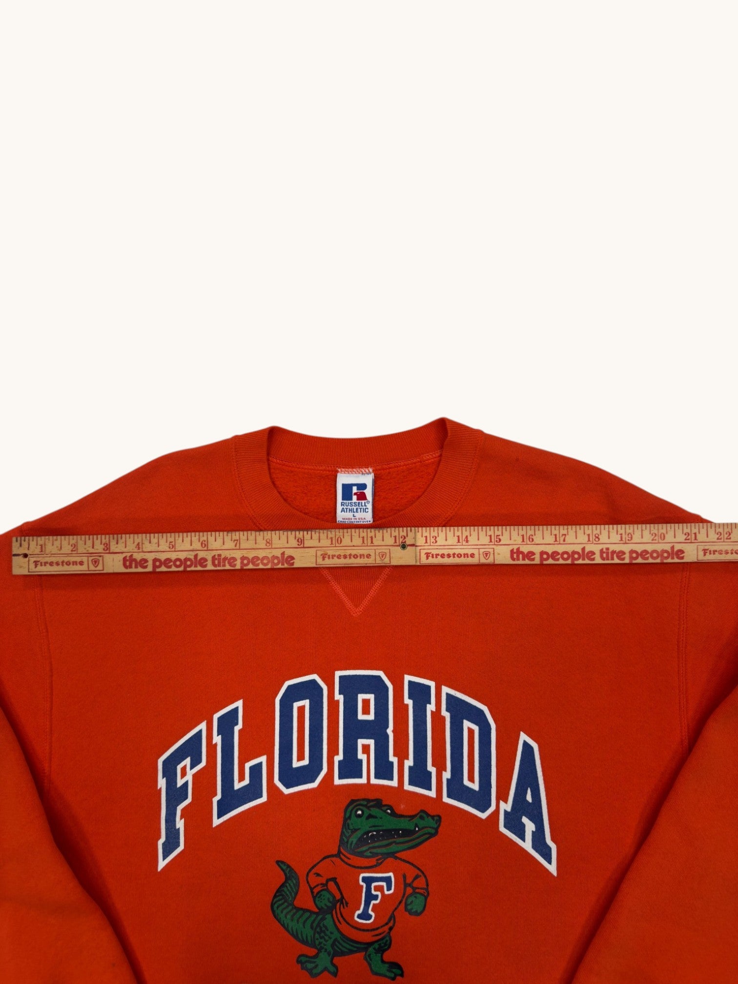 90s Russell Athletic Florida Gators Crewneck - L
