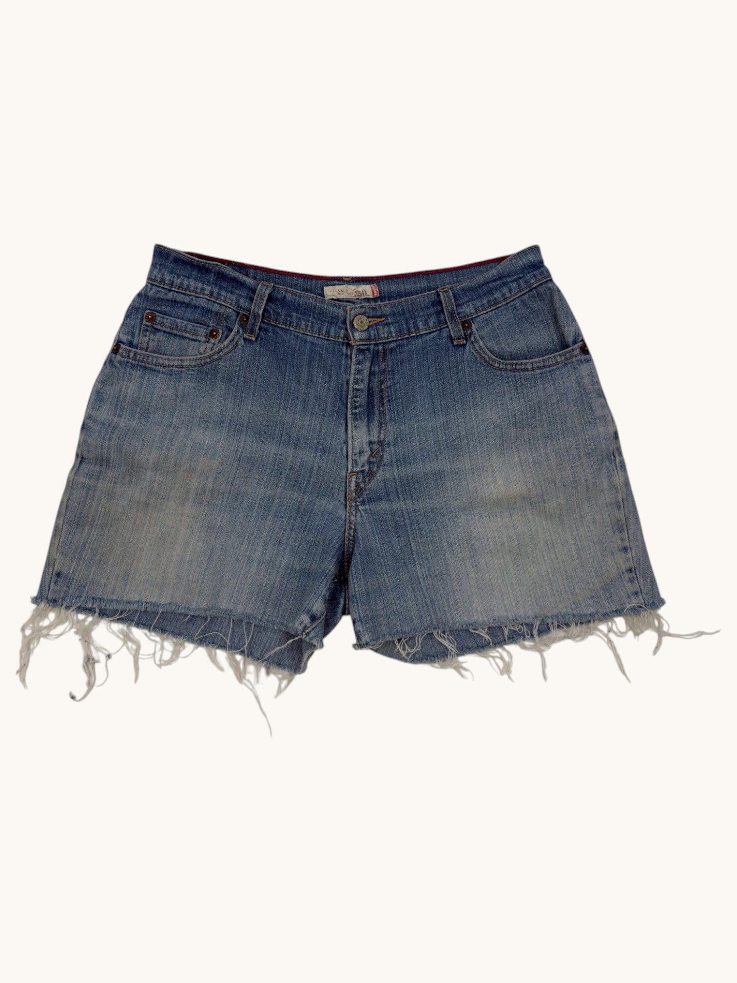 00s Levi's 550 Relaxed Bootcut Cutoffs - 12
