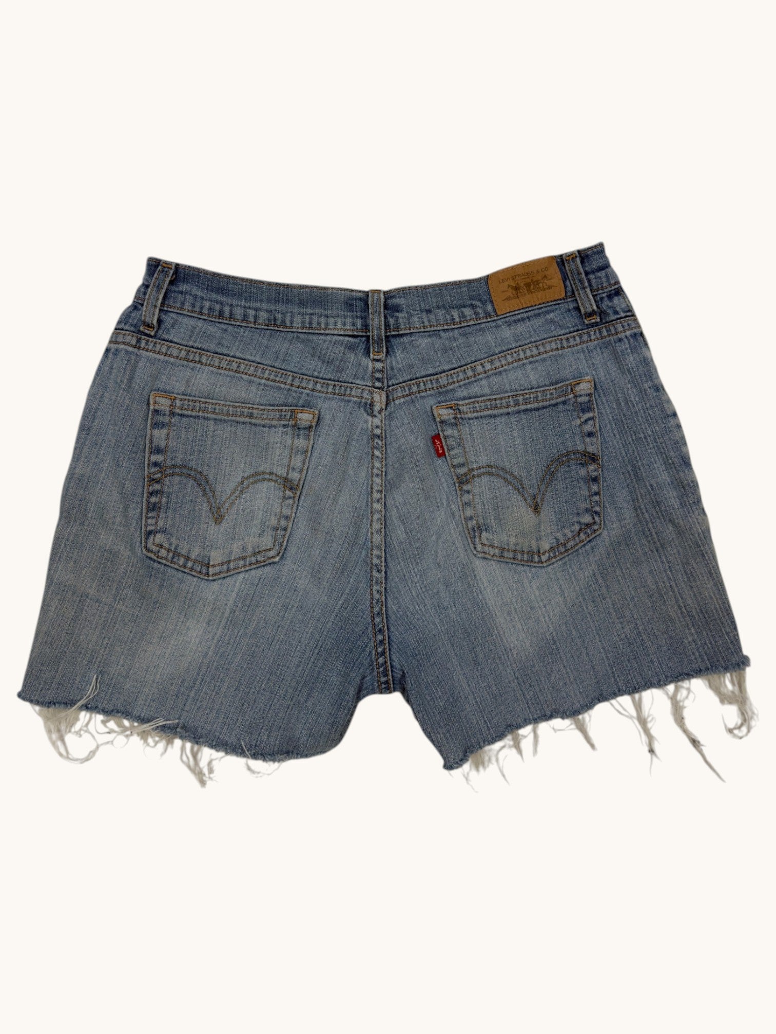00s Levi's 550 Relaxed Bootcut Cutoffs - 12