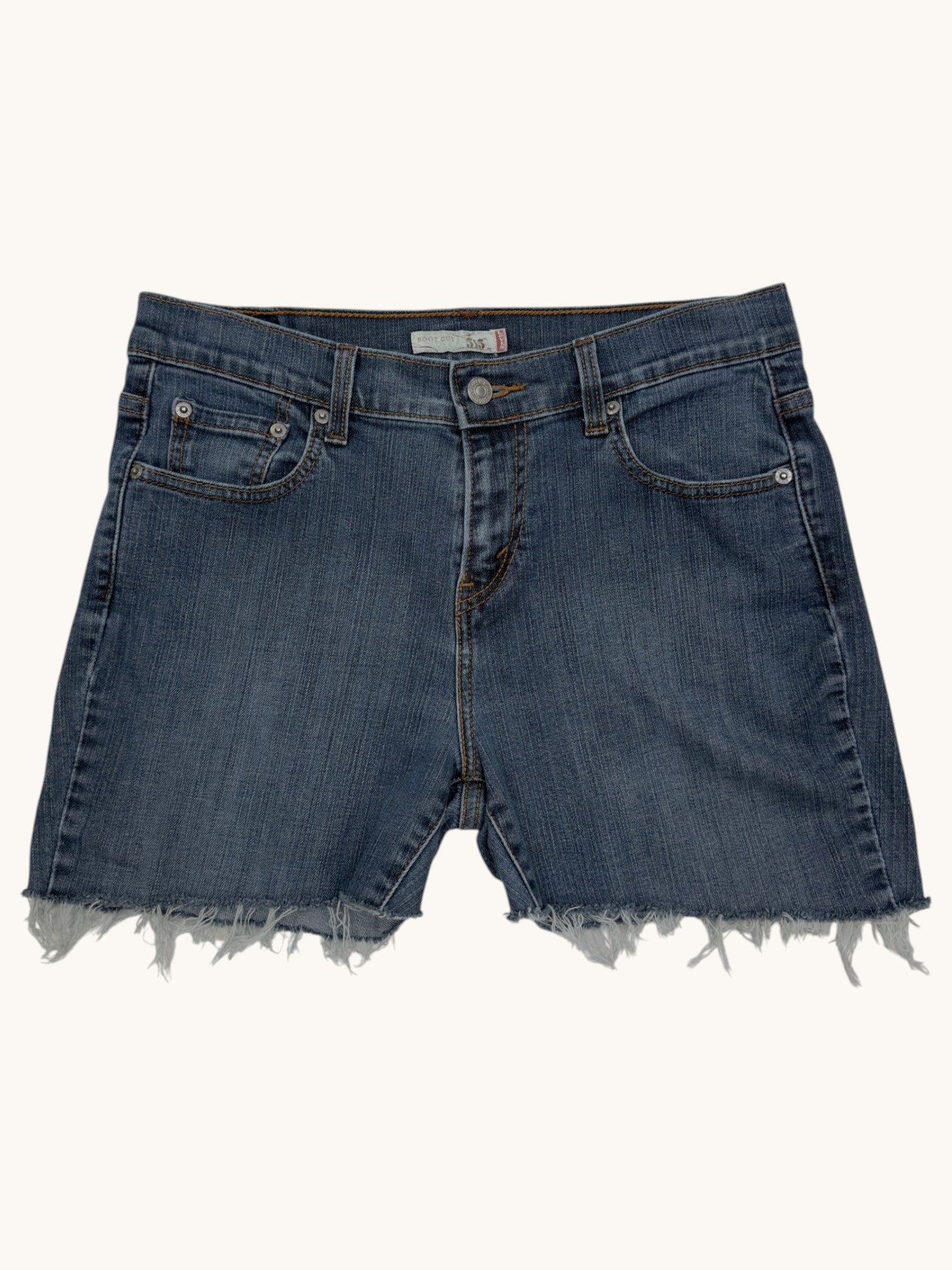 00s Levi's 515 Bootcut Cutoffs - 6