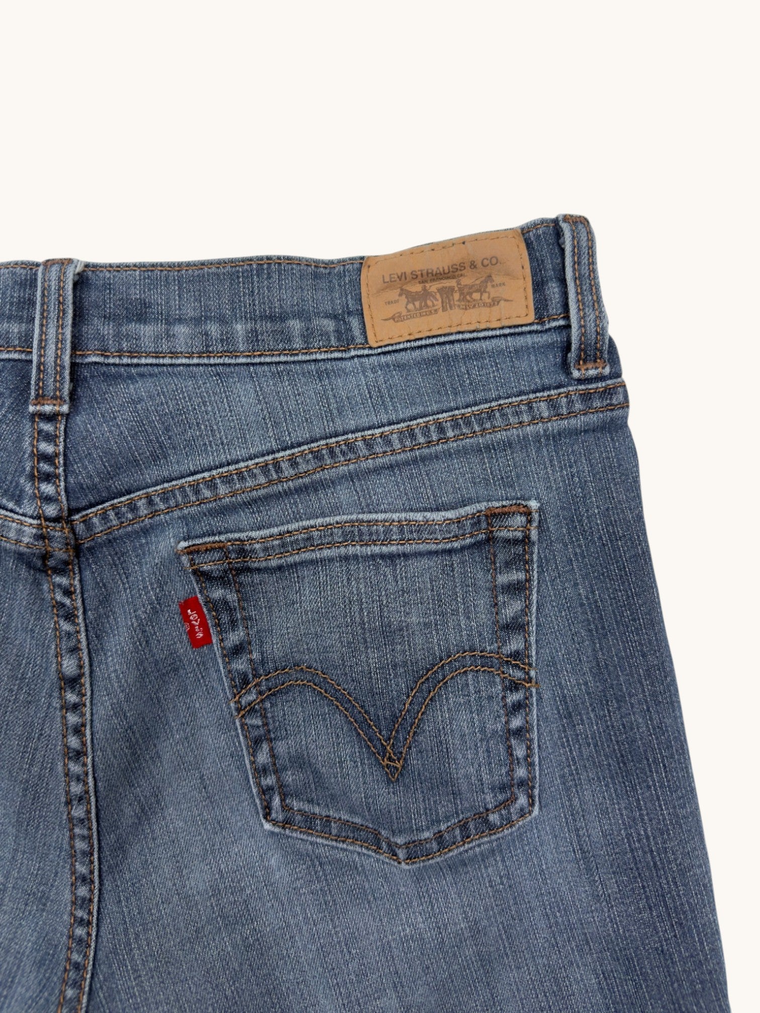 00s Levi's 515 Bootcut Cutoffs - 6