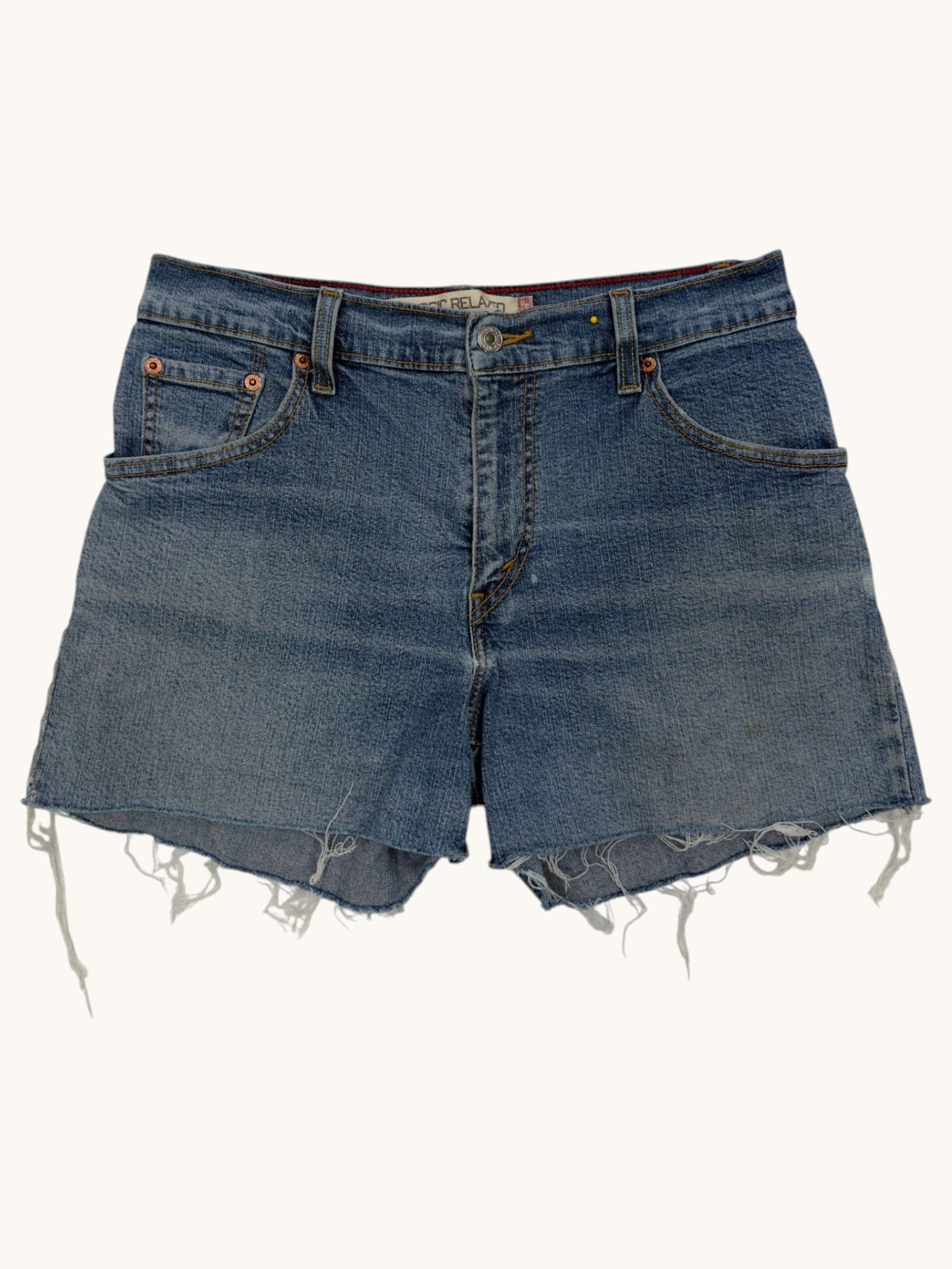 00s Levi's 550 Relaxed Bootcut Cutoffs - 10