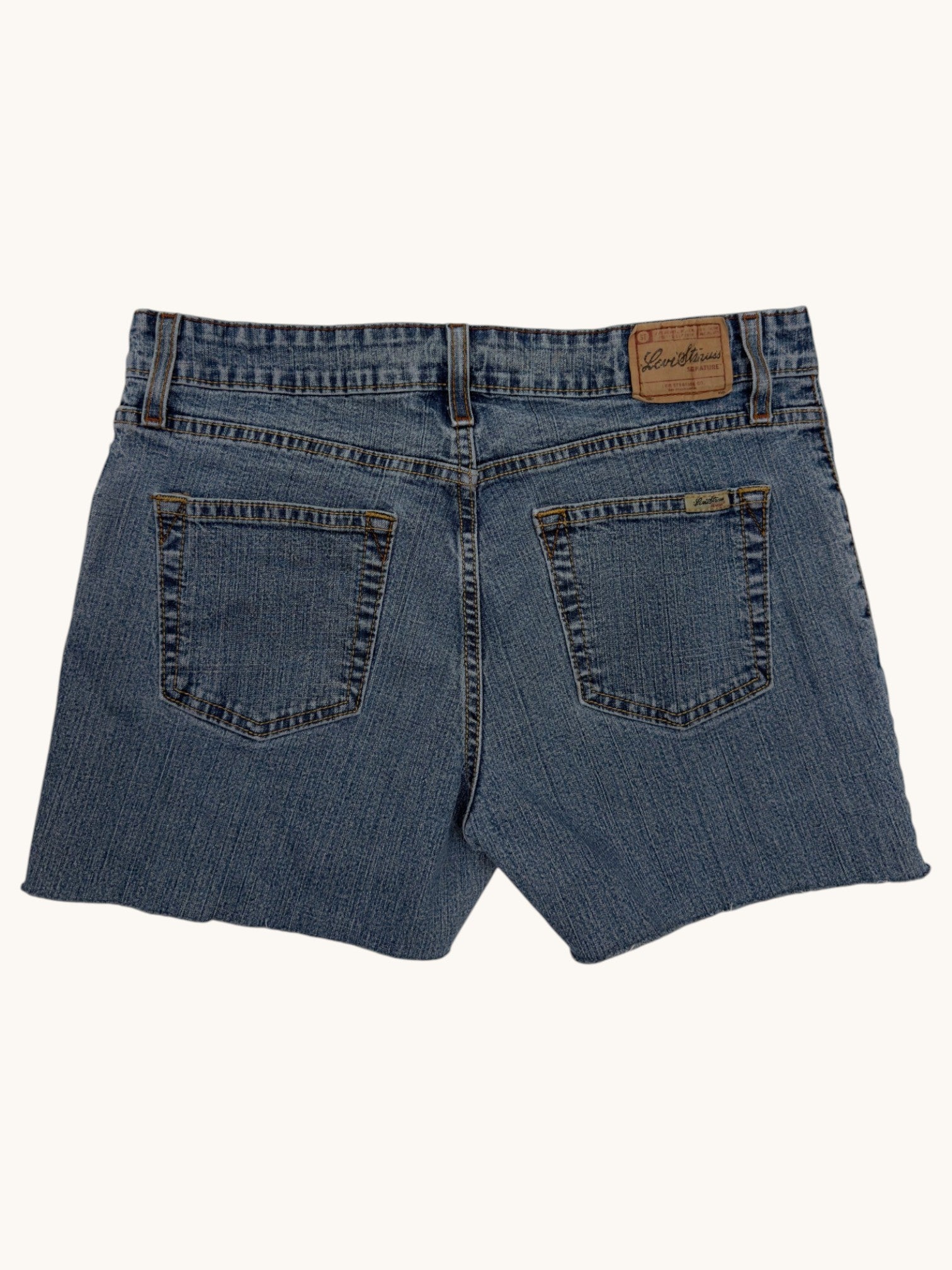 00s Levi's Mid Rise Bootcut Cutoffs - 10