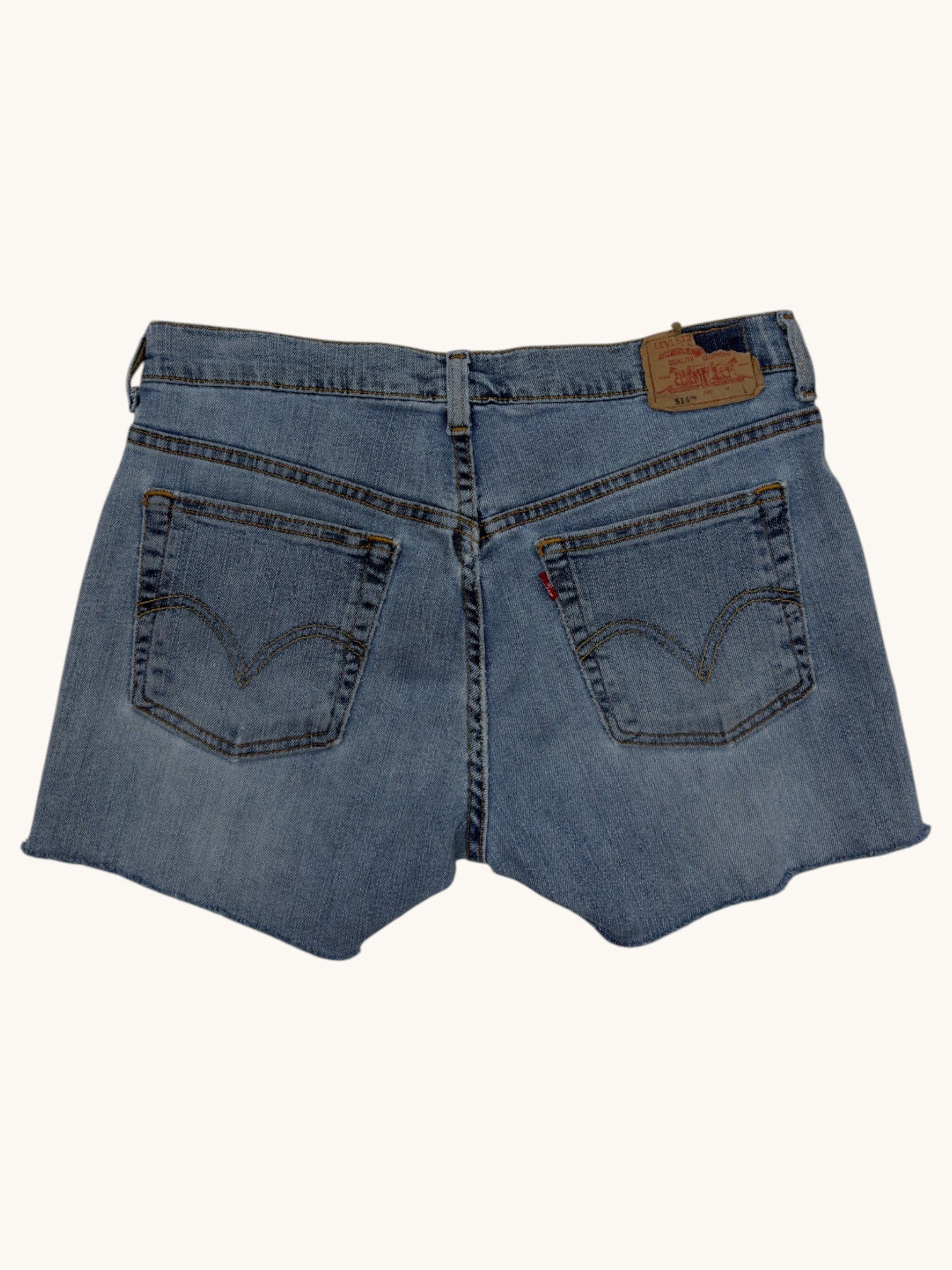 00s Levi's 515 Nouveau Bootcut Cutoffs - 8