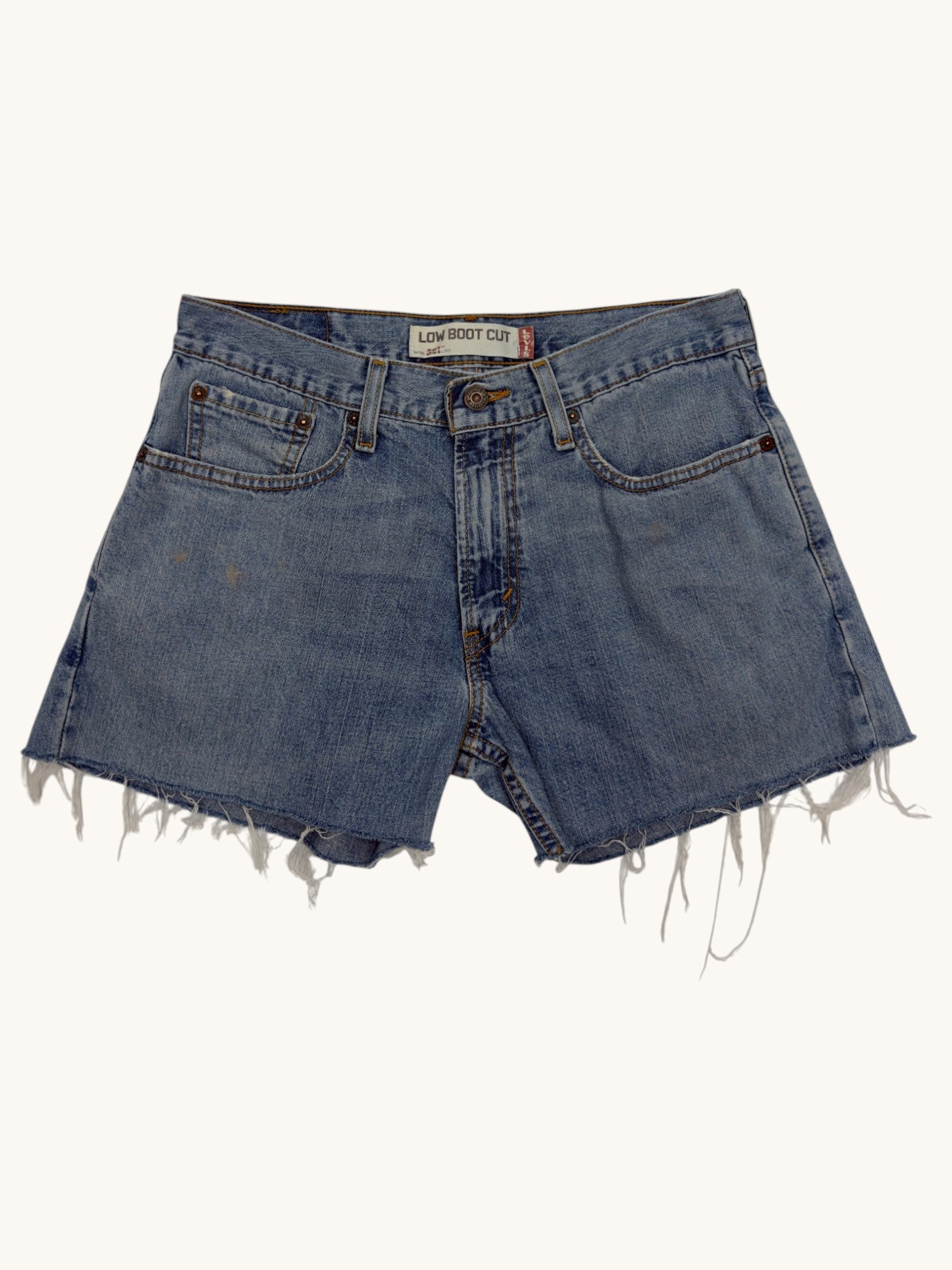 00s Levi's 527 Low Bootcut Cutoffs - 31