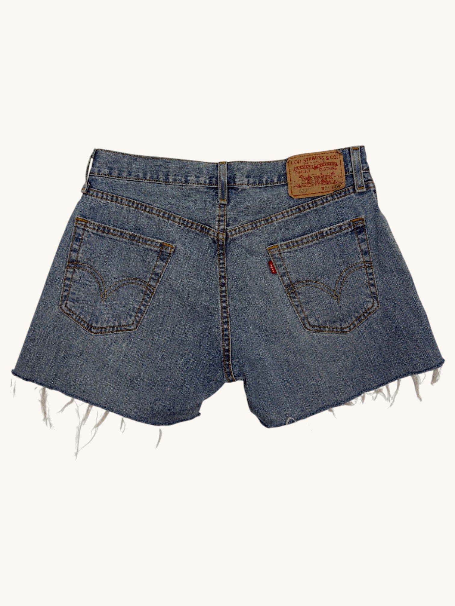 00s Levi's 527 Low Bootcut Cutoffs - 31