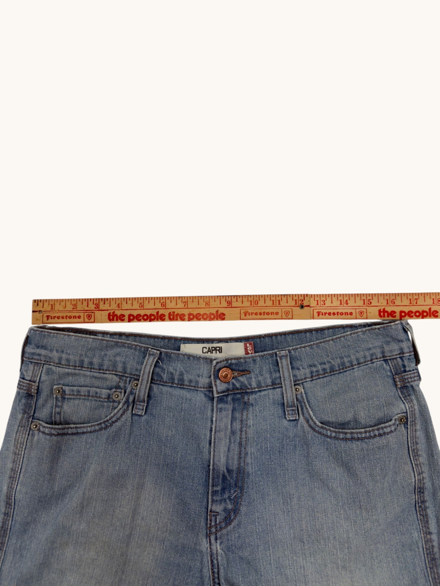 00s Levi's 515 Capri Cutoffs - 12