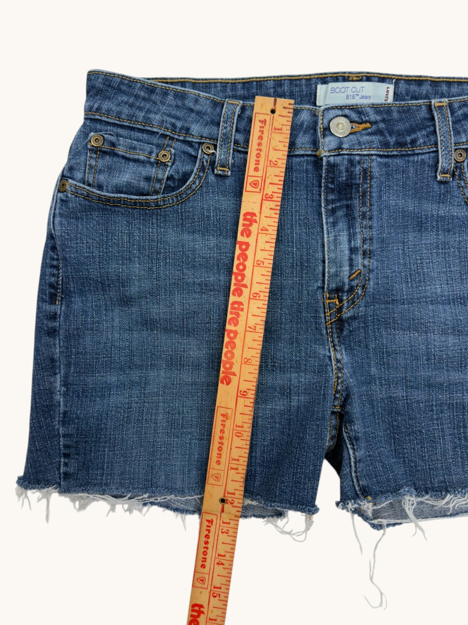00s Levi's 515 Bootcut Cutoffs - 12